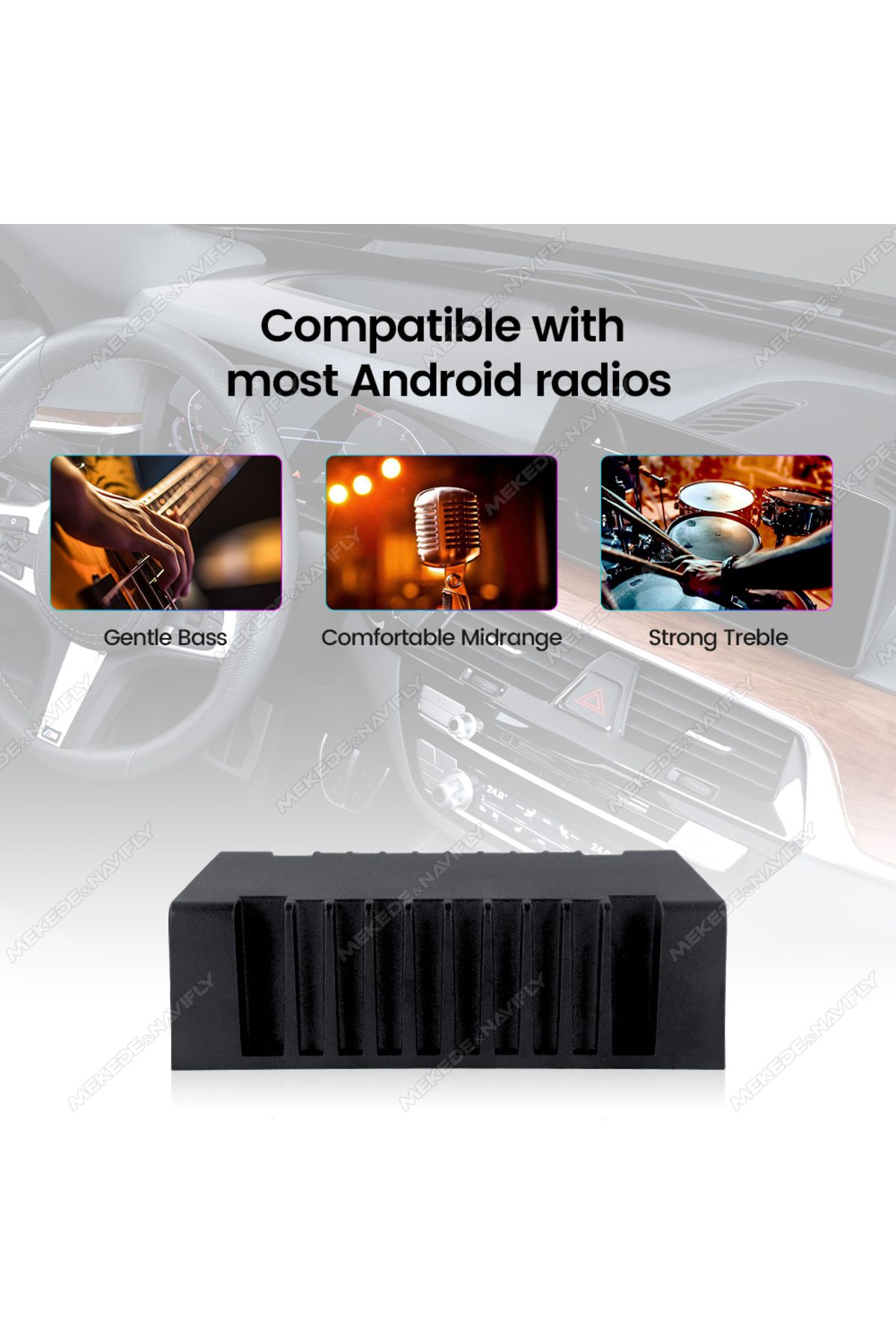 Choice-MEKEDE Newest Car DSP Amplifier Improve Sound Quality Audio Processor For Android Car Radio Audio... 3
