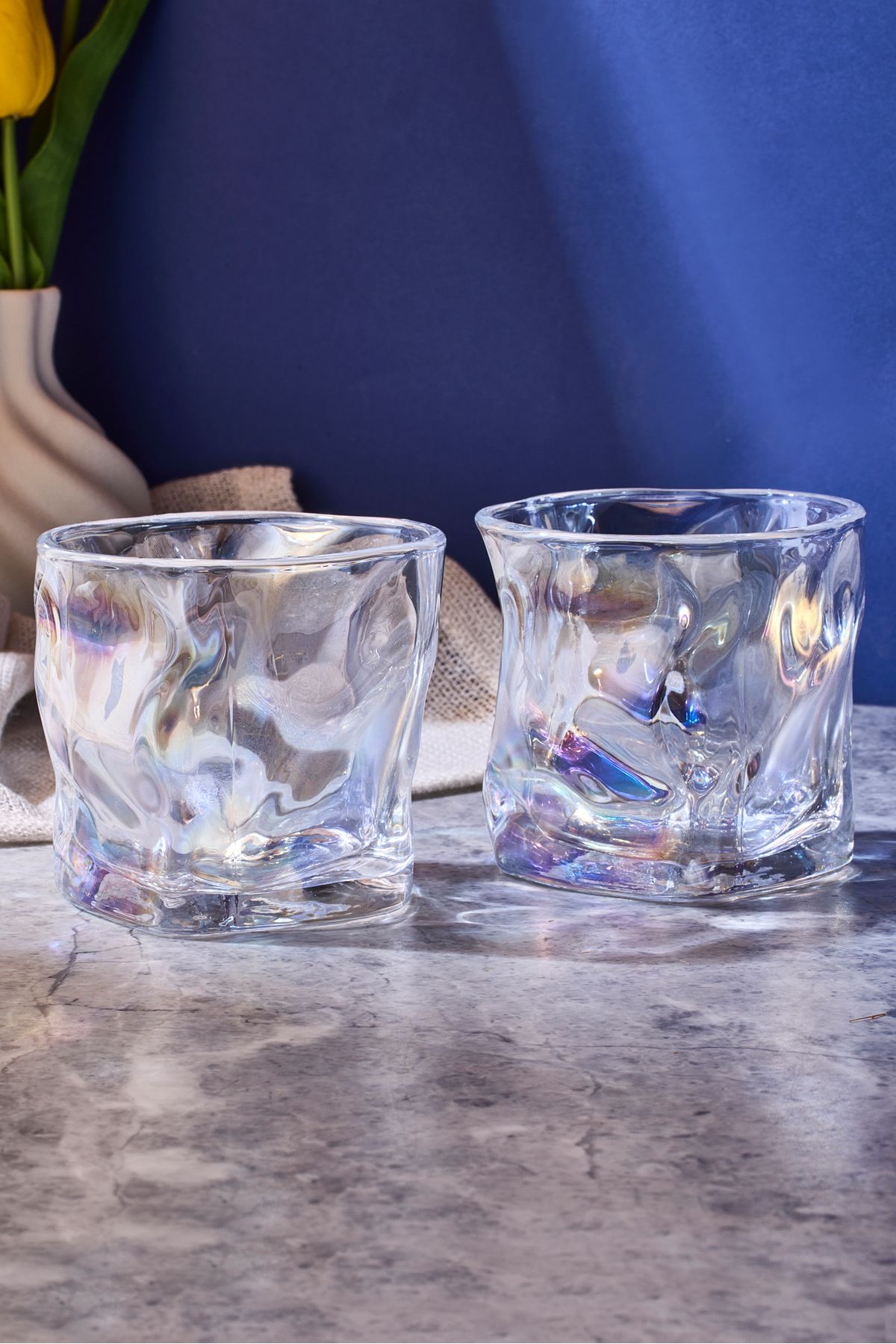 Perotti-Piero Luster 2-Piece Crystal Glass Cup 200 ml 4