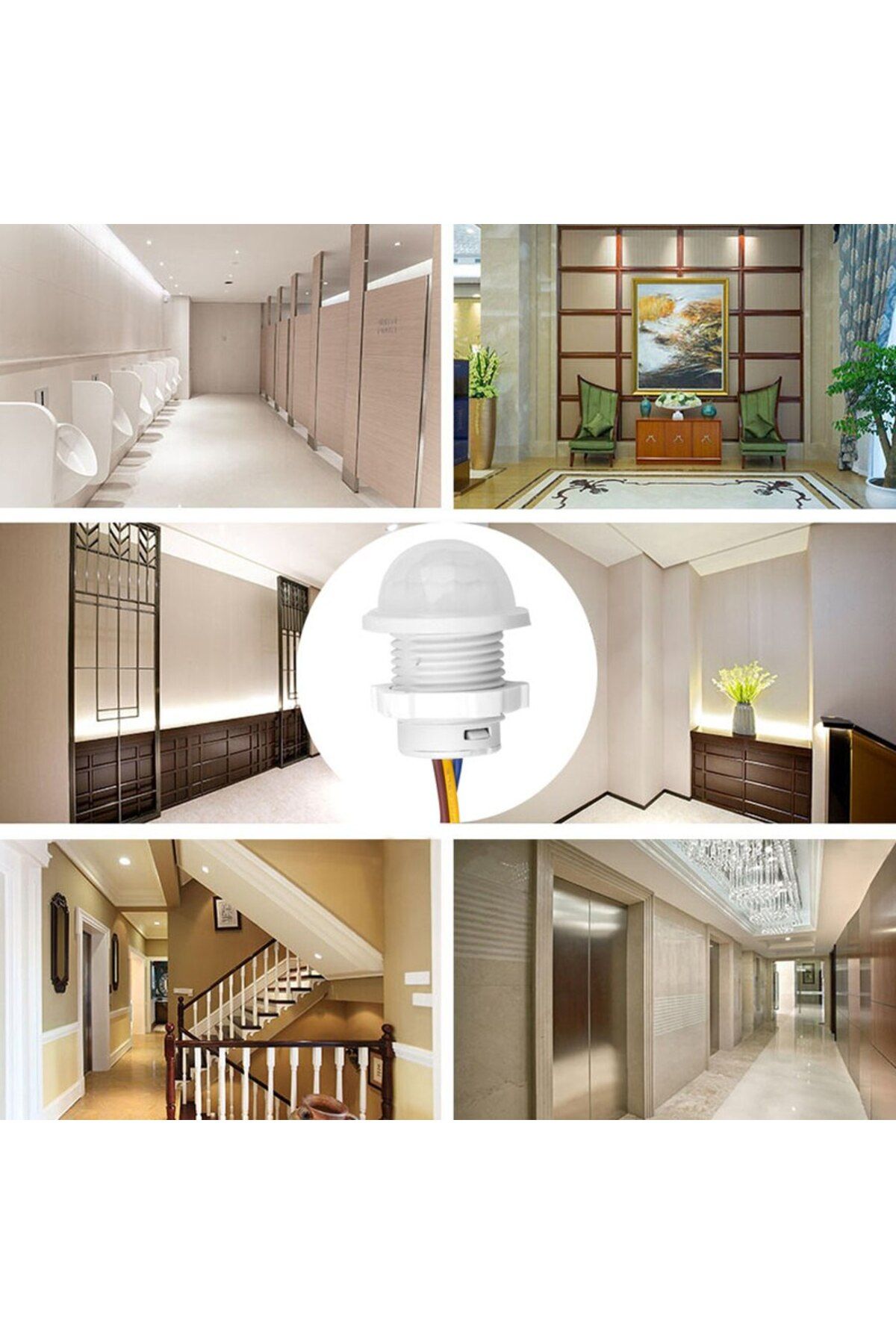 Choice-Time Delay Motion Sensor Switch for Led Light Bulb Downlight Fan Lamp AC 85-265V PIR Infrared Mov... 3