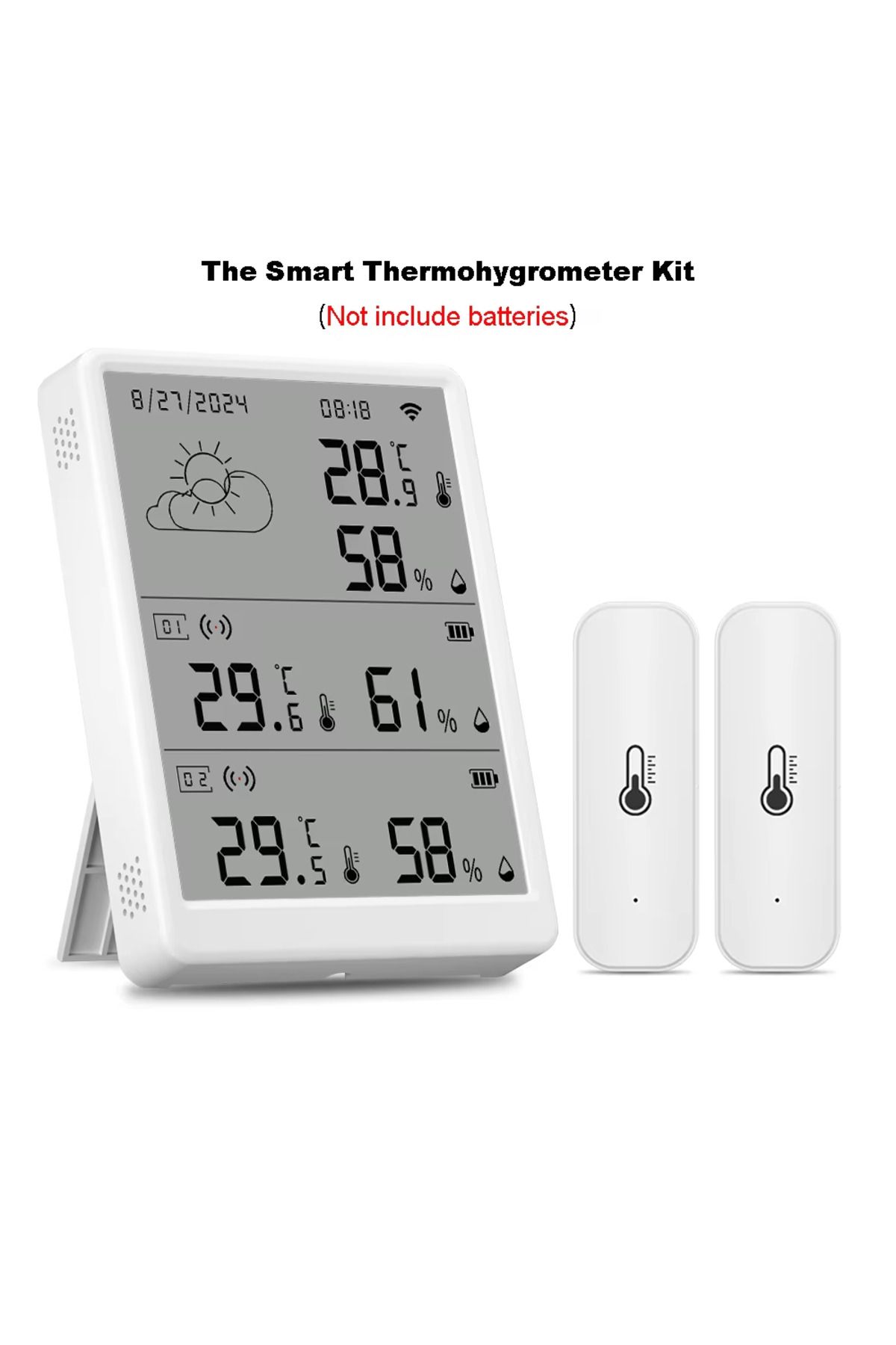 Choice-WiFi Gateway TH16 Tuya WiFi Smart Thermohygrometer Kit Temperature Sensor Wi-Fi Gateway and 433mhz T 1