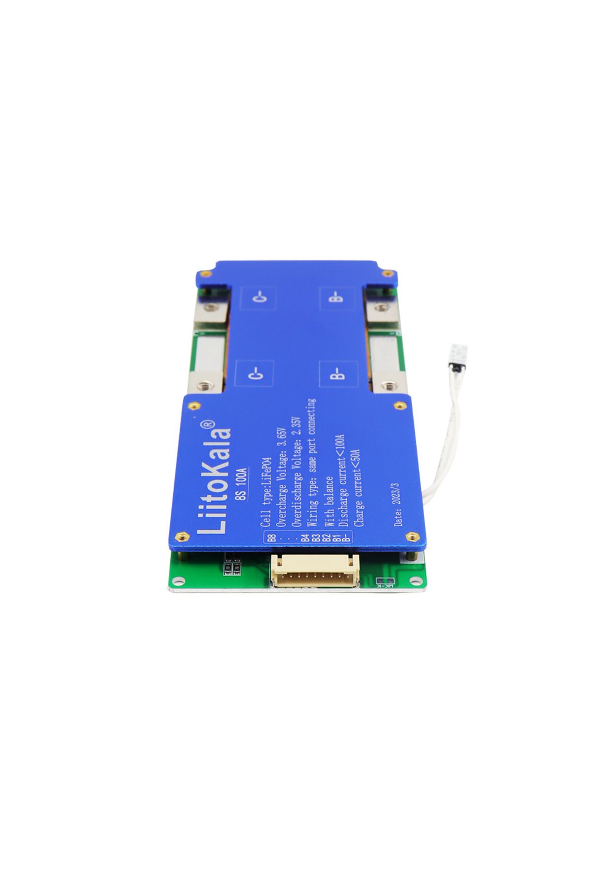 liitokala-8S-24V100A-BMS LiFePO4 Battery Uart series heat passive balance function with automobil... 3