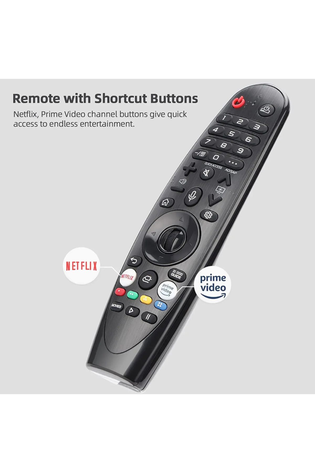 Choice-With Pointer Voice MR-20GA Voice Magic Remote for OLED Smart TV 2018-2020 Magic Remote Replacement M 4