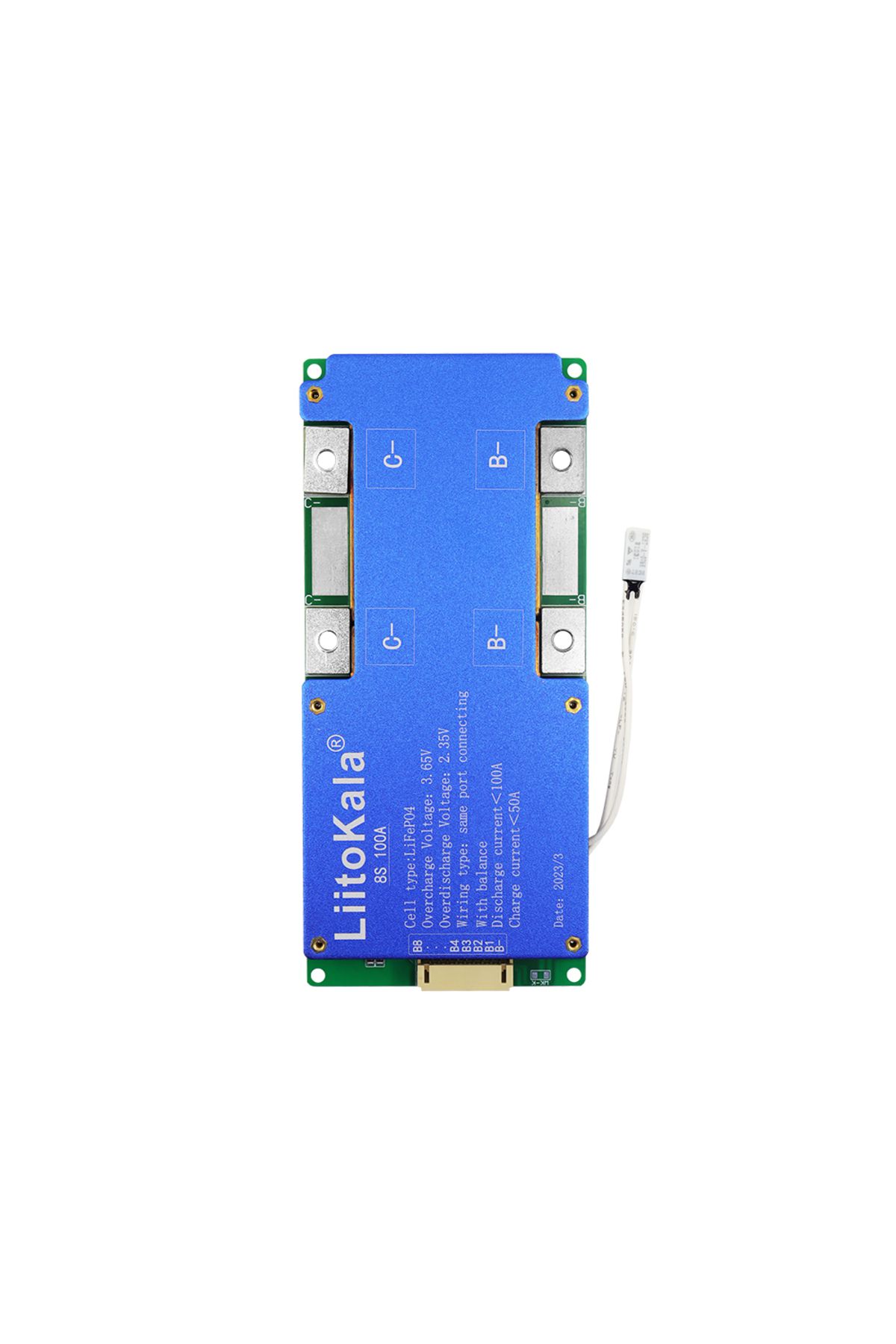 liitokala-8S-24V100A-BMS LiFePO4 Battery Uart series heat passive balance function with automobil... 5