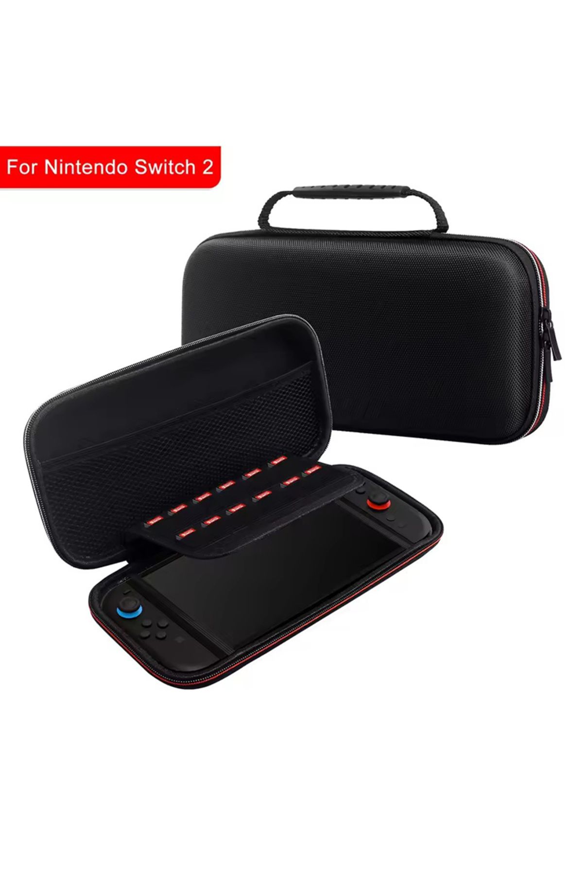 Choice-black For Switch 2 Travel Carrying Case Portable Carry Case Hard Shell Pouch for Switch 2 Console A 1