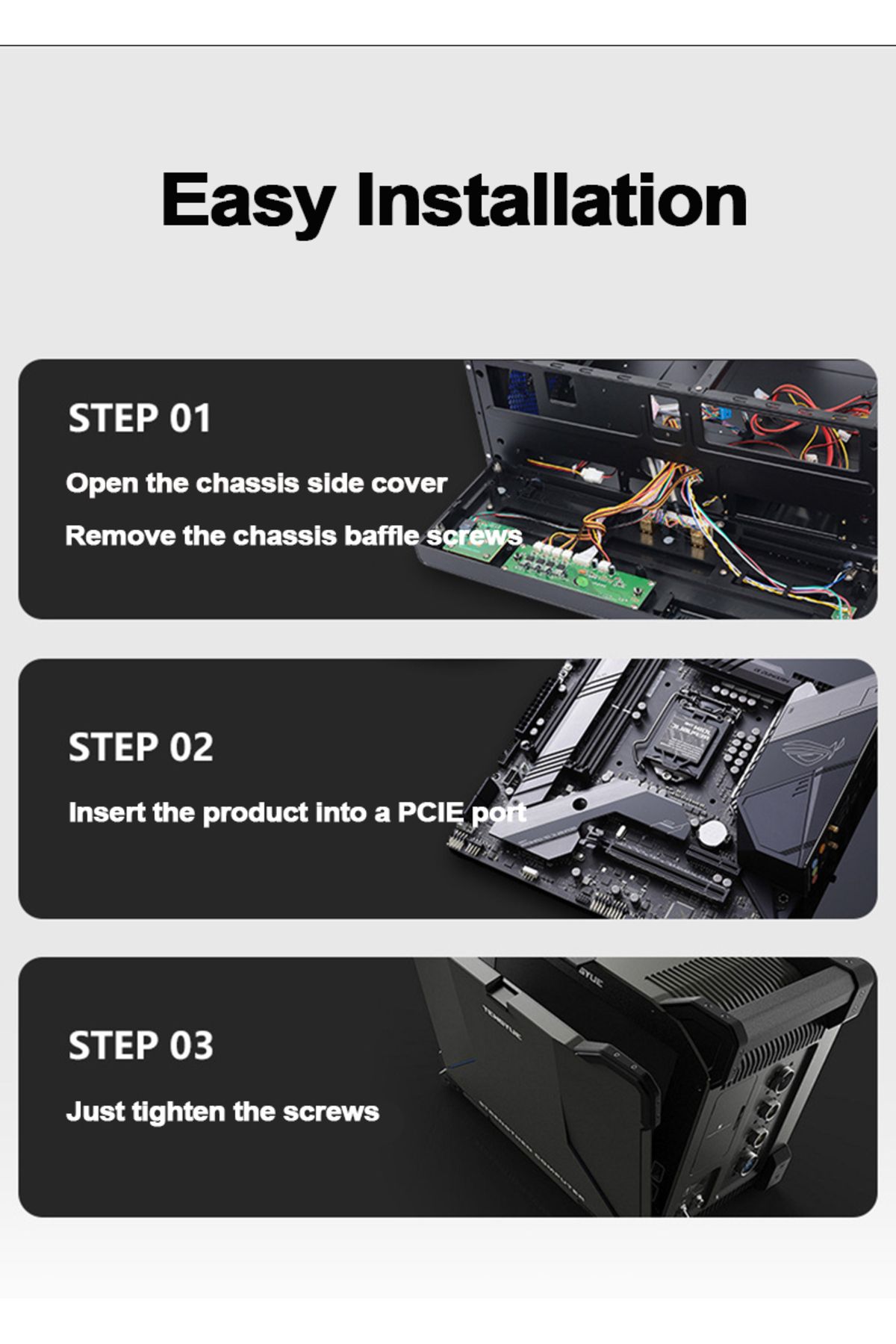 Choice-5Gbps PCIe To RJ45 Network Card RTL8126 Chip Gigabit Ethernet PCI Express Network Card For Desktop 5