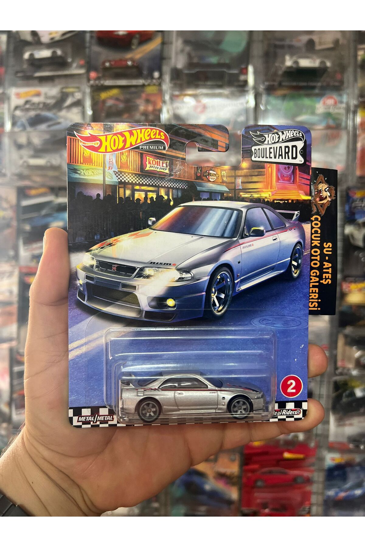 HOT WHEELS Nıssan Skylıne GT-R BCNR33 ( premıum Boulevard ) ULTRA