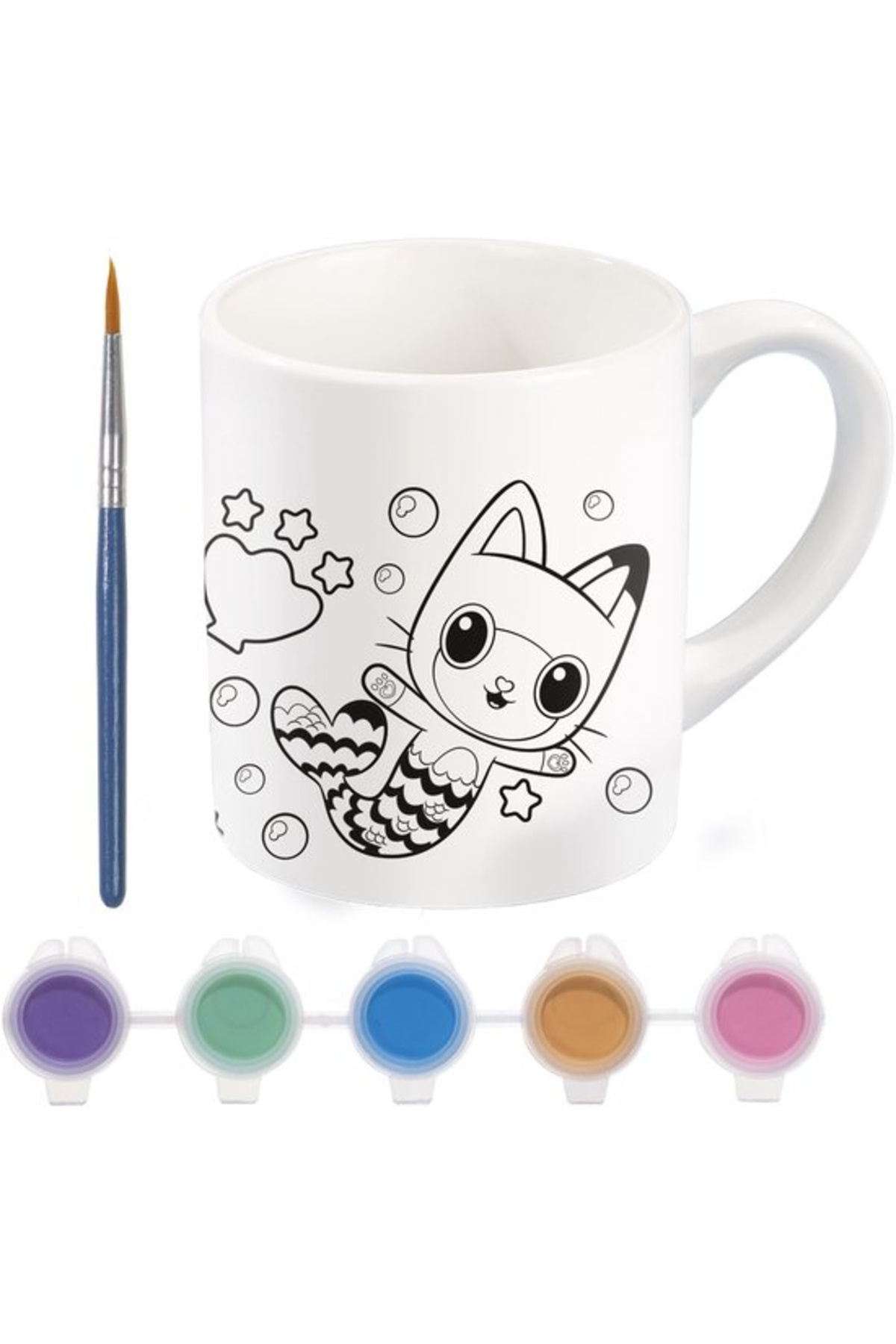 Totum Kreativní sada pro kutily, Namalujte hrnek s motivem Gabbyho domečku pro panenky