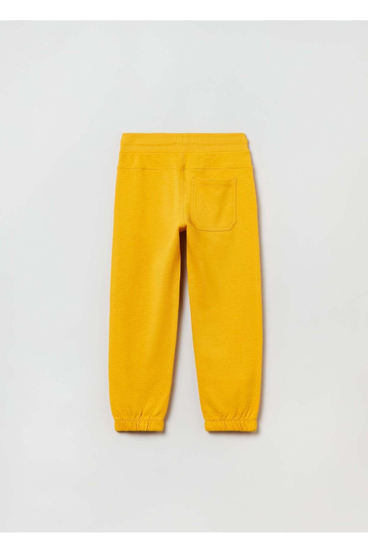 Ovs-Fleece Joggers With Drawstring And Print 2