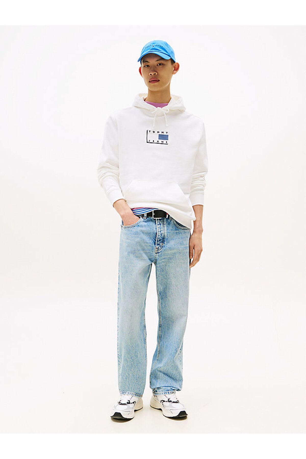 Tommy Hilfiger-Mikina s kapucí TJM REG POP CLR FLAG EXT 3