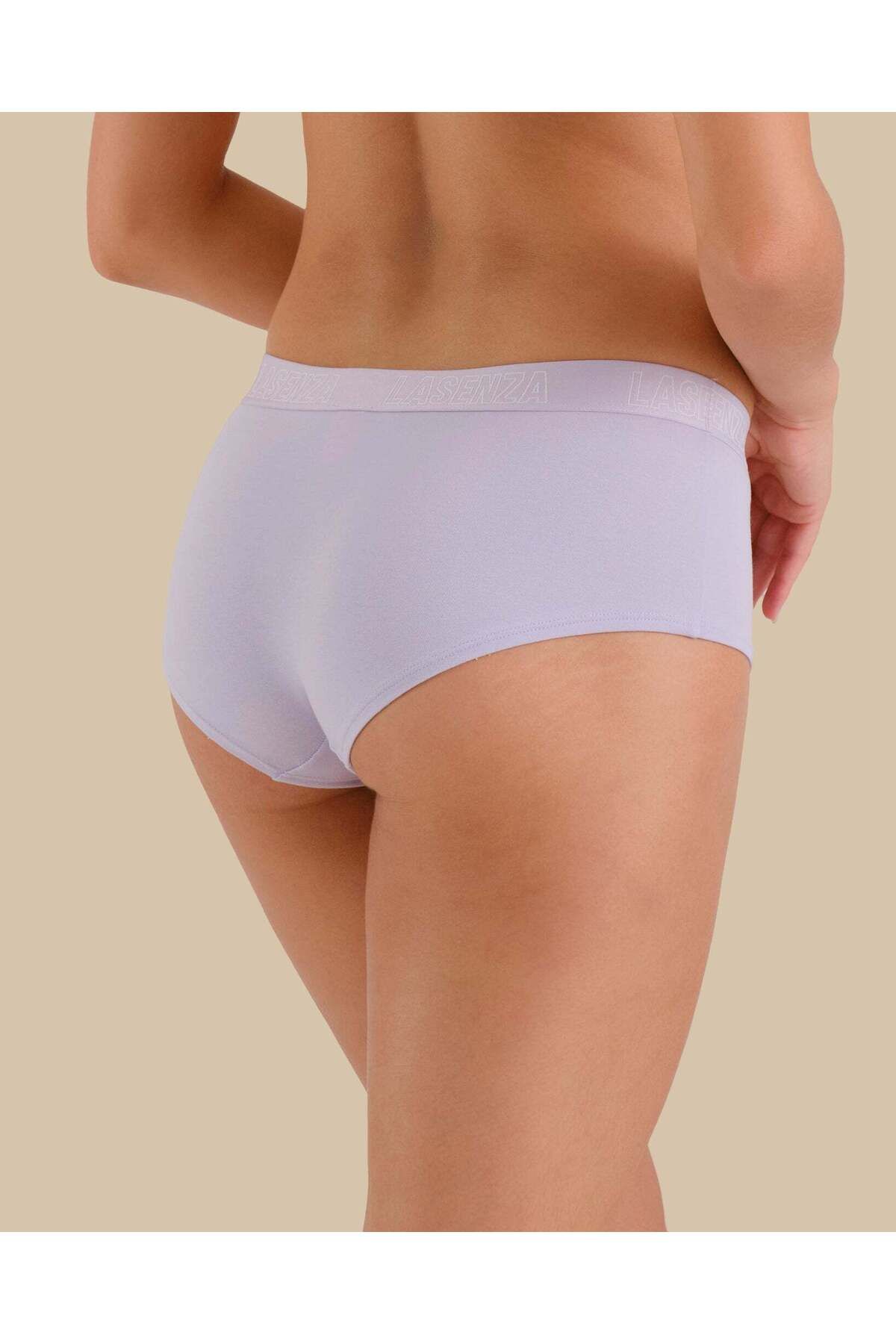 La senza-سراويل داخلية قصيرة بشعار 4