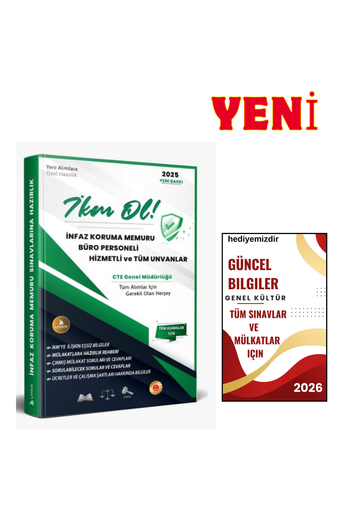 Liyakat Yayınları YENİ 2026 İnfaz Koruma Memurluğu (İKM) Hazırlık