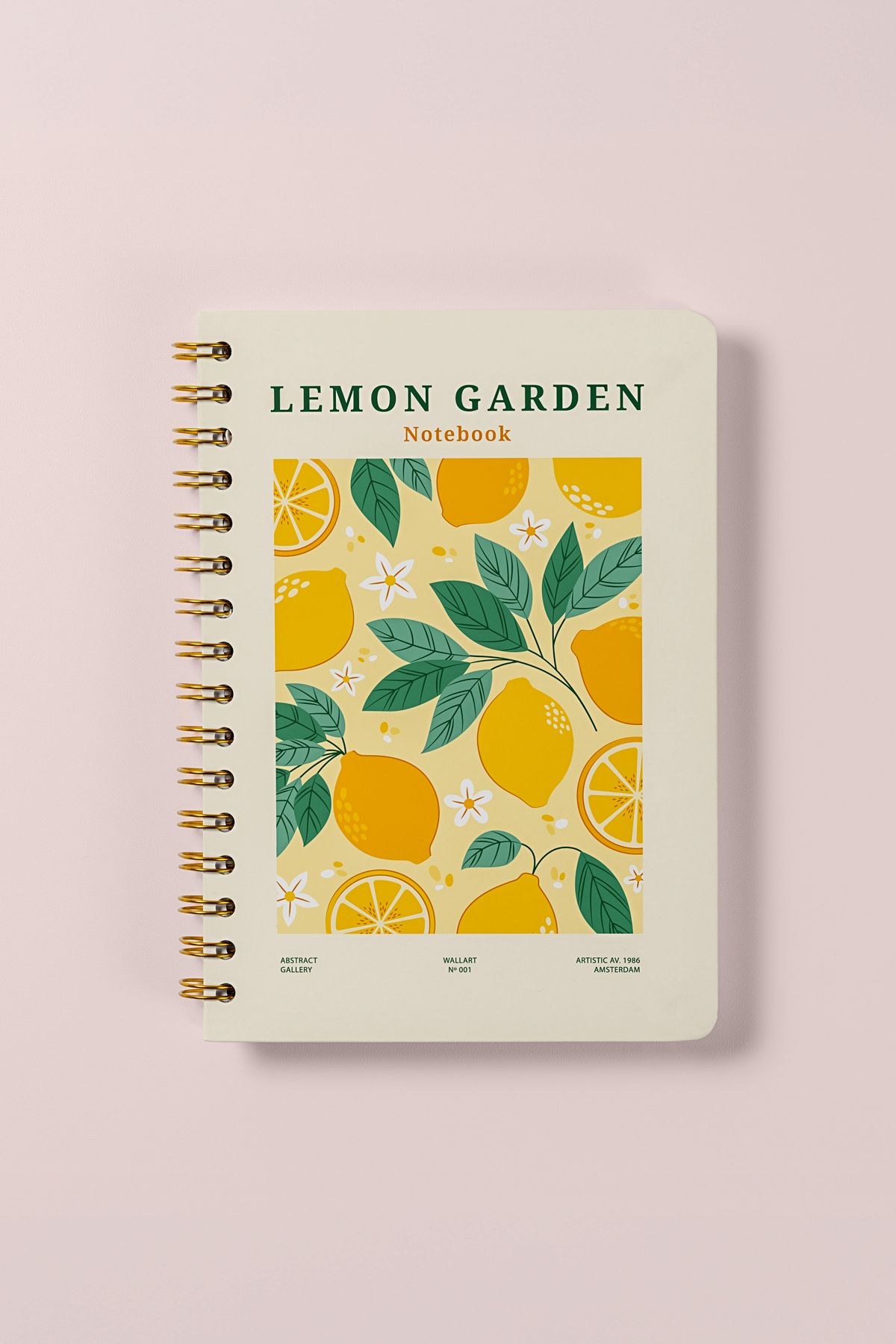 Notisyon-A5 Spiral Line Notebook – 148 Pages – Daily, Lesson, Planning and School Notebook 1