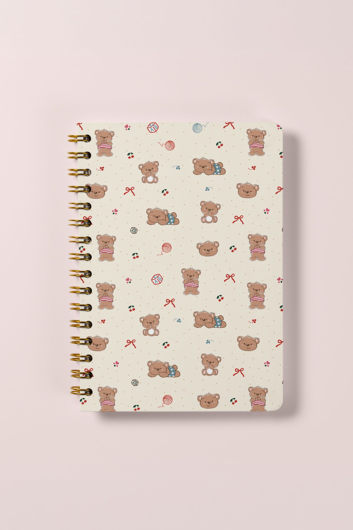 Notisyon-A5 Spiral Line Notebook – 148 Pages – Daily, Lesson, Planning and School Notebook 1