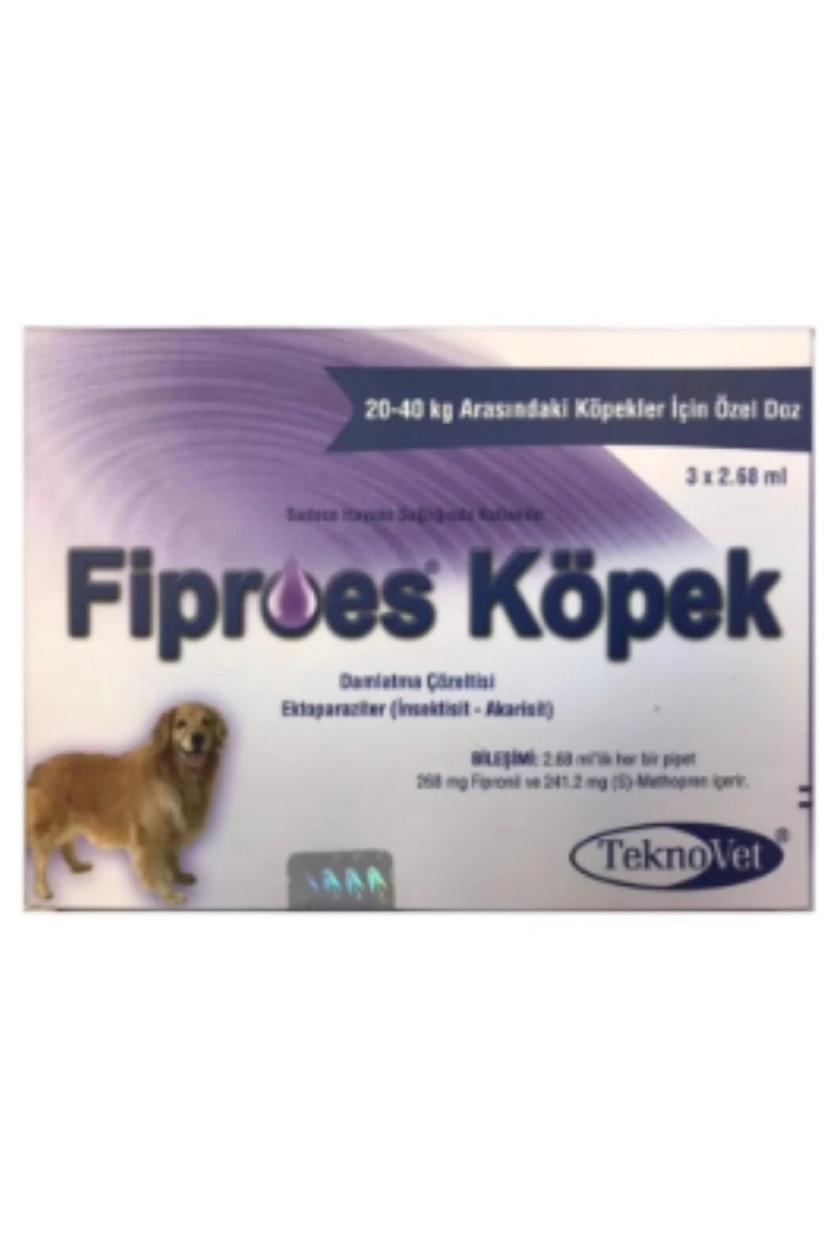 Bayer Fiproess- 20-40 Kg Köpekler için Damla STT:2026