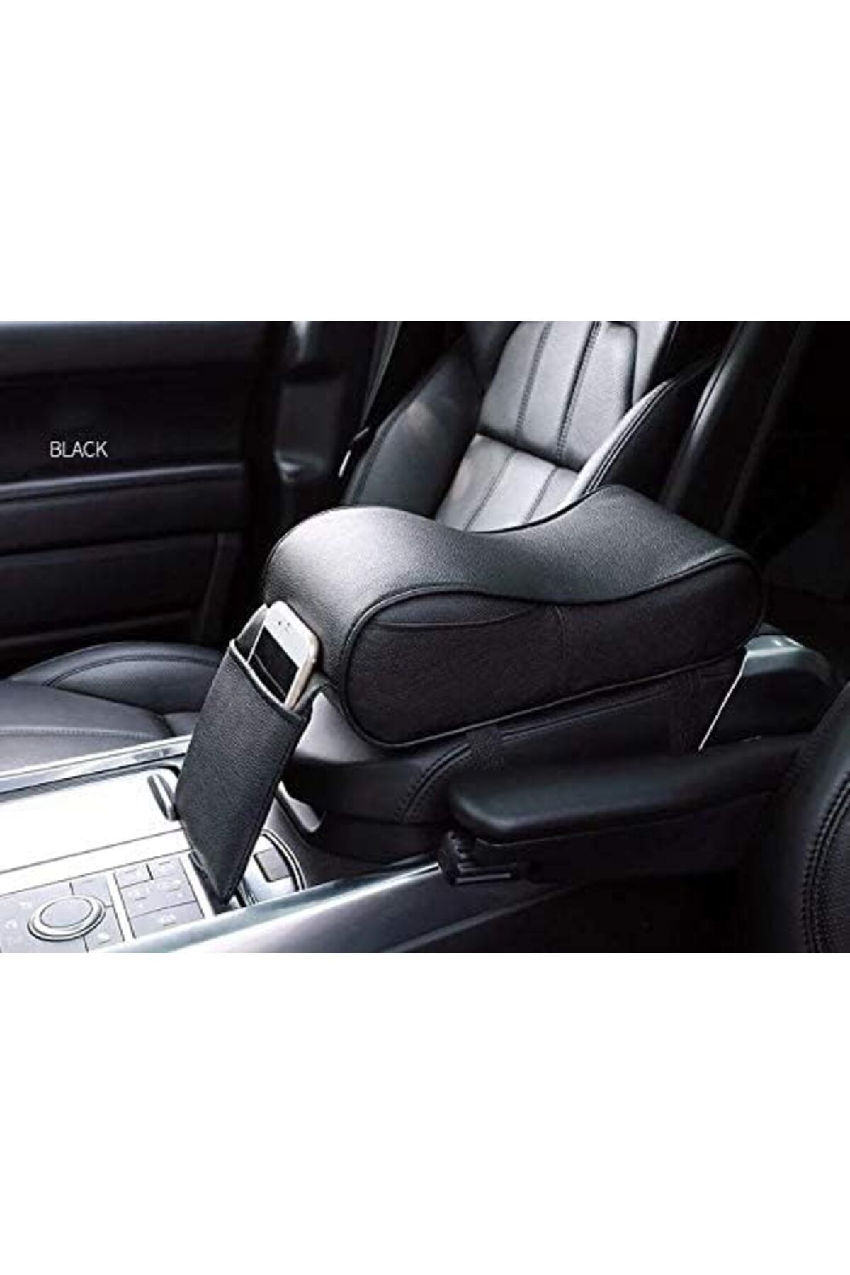 SULFAR-Car Center Console Armrest Thick Cushion, Memory Foam Auto Seat Arm Rest Extender Arm Rest Pi 3