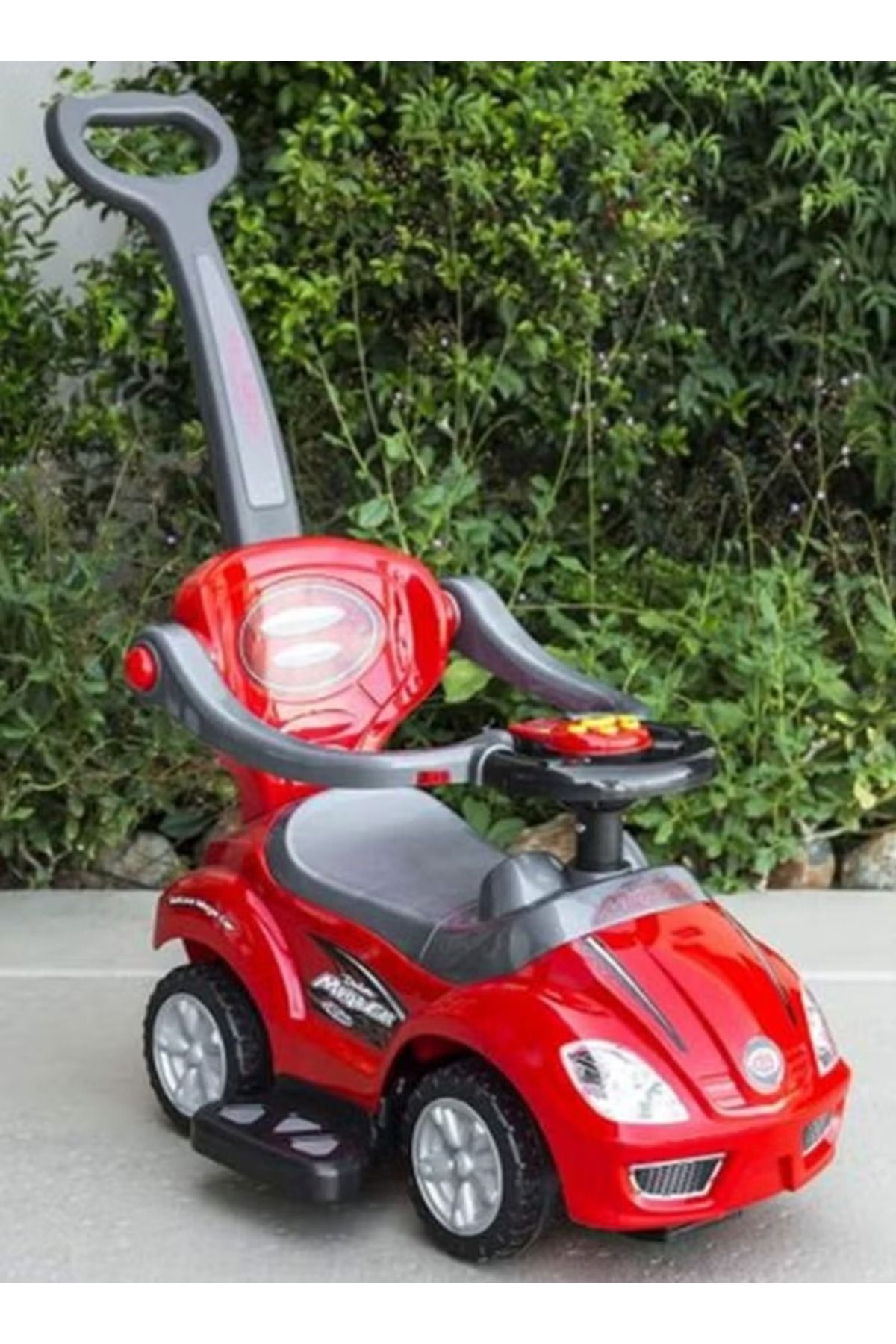rexa-3-in-1 Push and Pedal Ride-On – 23 x 17 x 33 in | Convertible Toddler Ride with Handle & Pedals 6