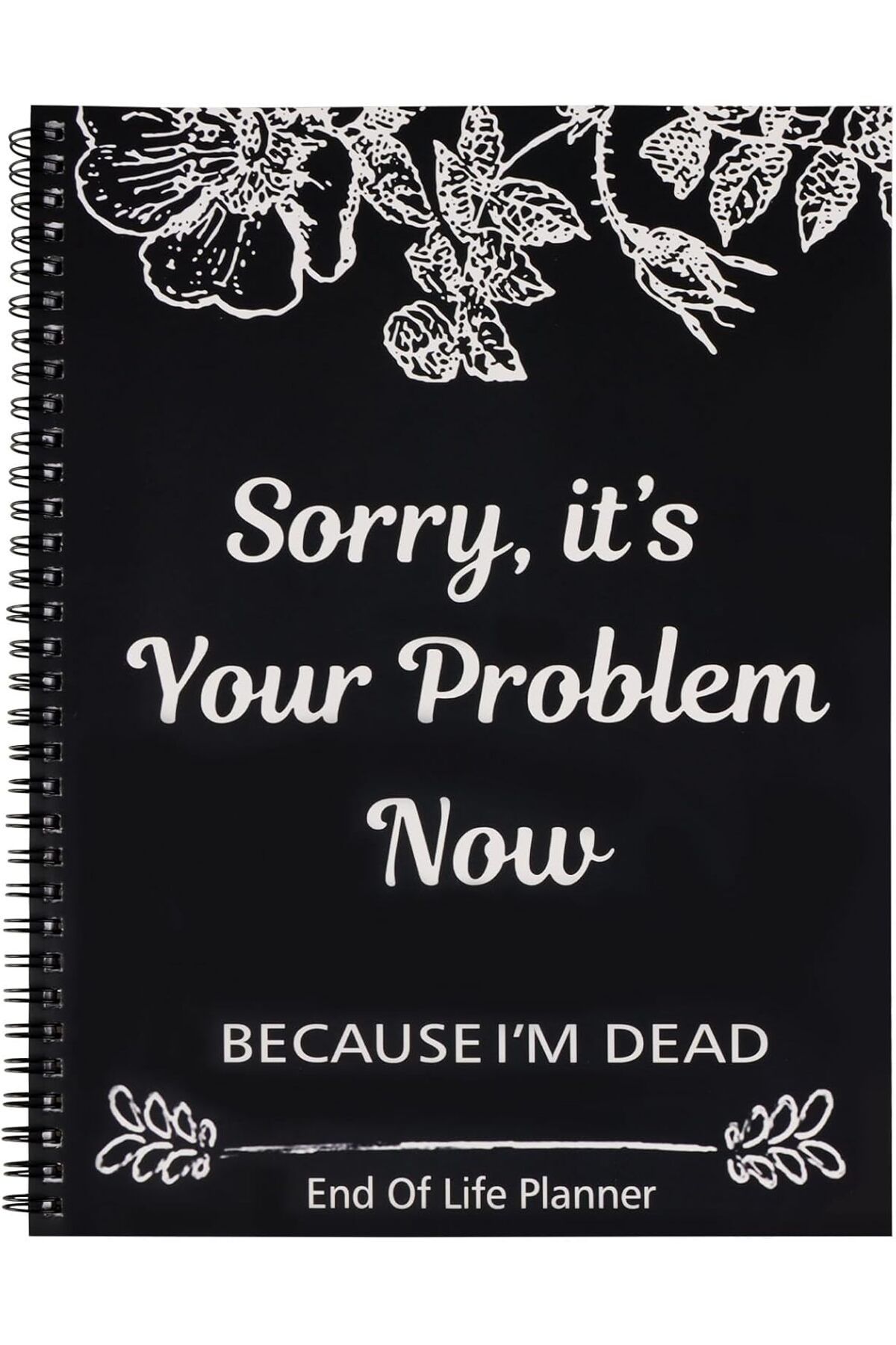 Choice-1pc 1pcCreative Notebook Simple End of Life Planner Notepad for Recording Final Wishes and End-of-li 1