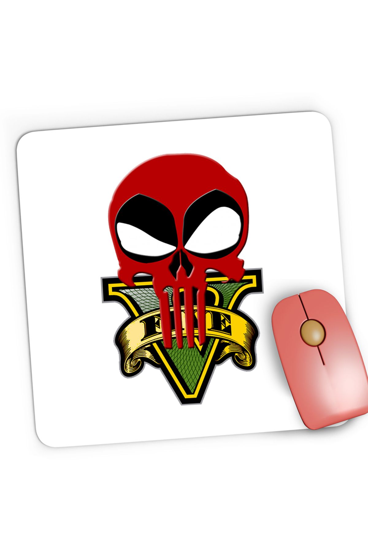 OEM-Mousepad Gaming Deadpool Reaper GTA Horror Punisher, 21x19 cm 2