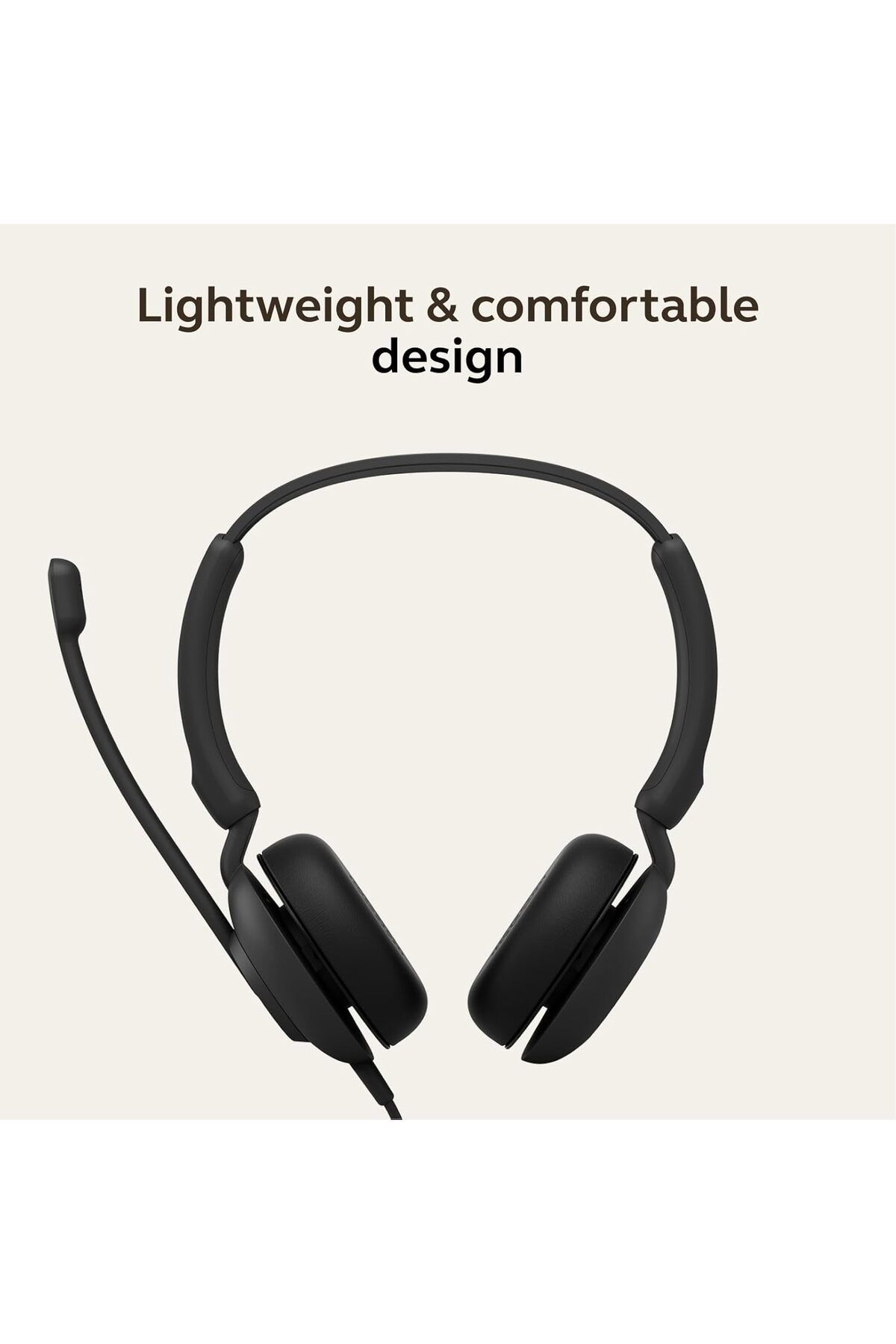 Jabra-Evolve 10 Wired Headset with Noise-Cancelling Microphone for PC/Laptop Use – Easy USB-A Setu 7