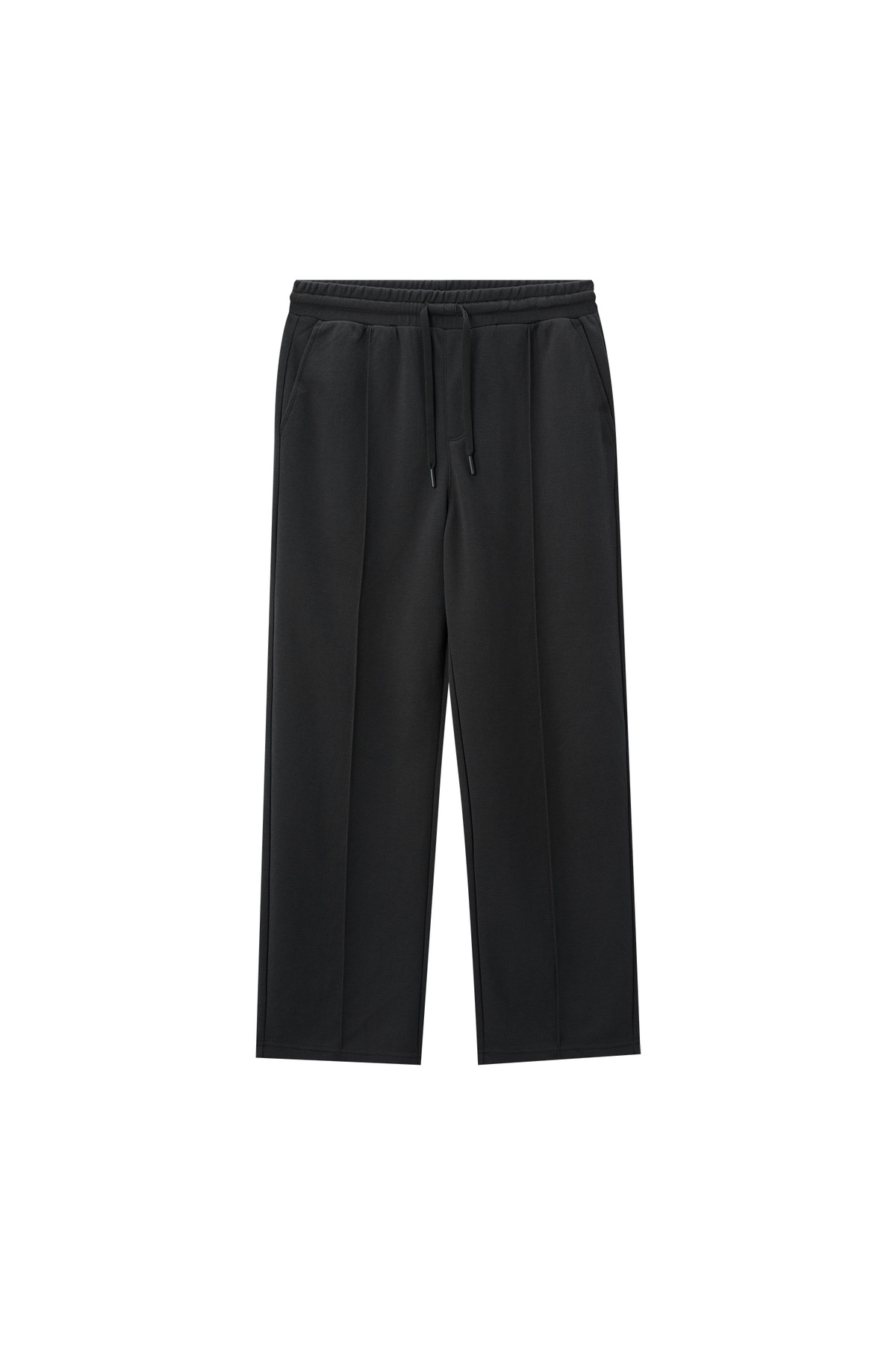 Giordano-Men's Relaxed Straight Interlock Joggers 1