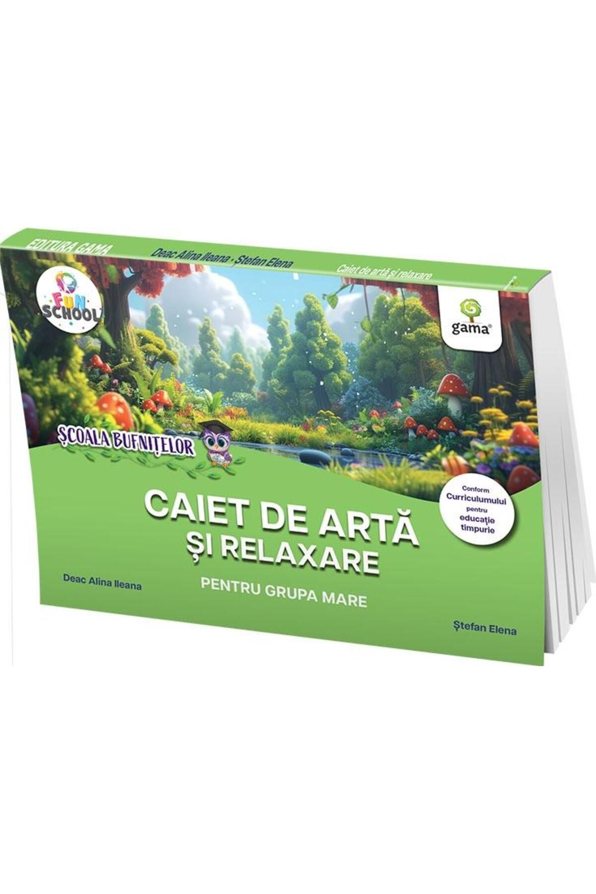 Editura Gama-Art and relaxation notebook for the large group, Deac 1
