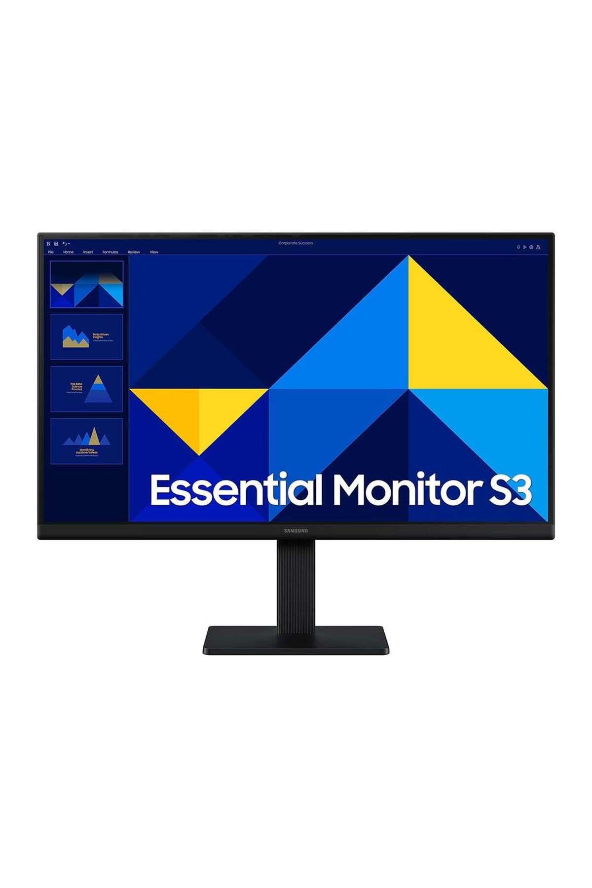 Samsung-24 inch S3 S30GD Essential Monitor, IPS Display, FHD Resolution, 100Hz Refresh Rate 1