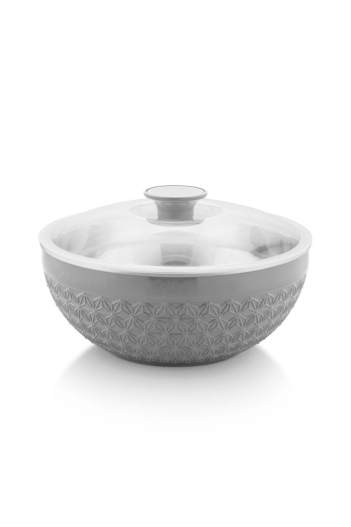 Axis-3pcs Insulated Mixing Bowl Set with Lids | 600ML, 1200ML, 1800ML | Steel Inner, Plastic Outer 7