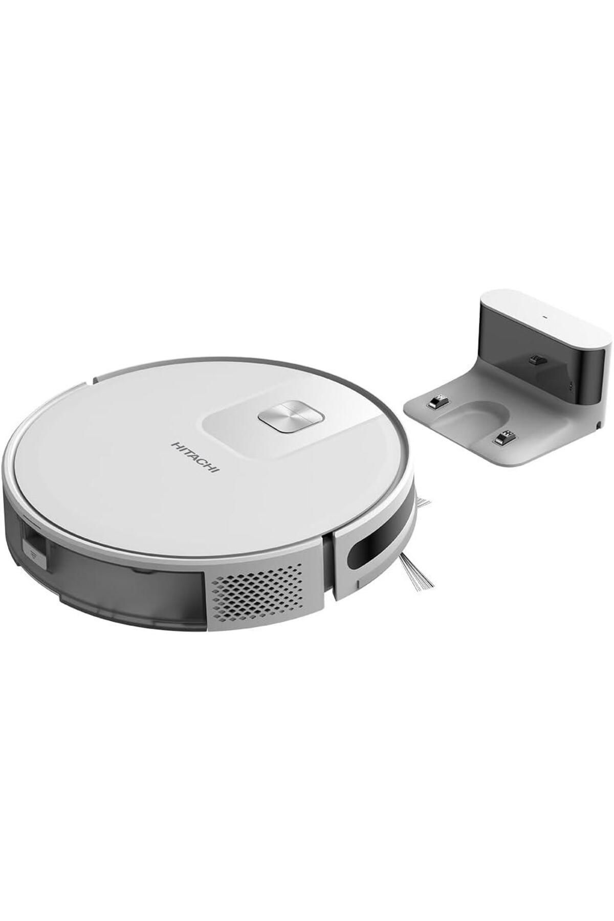 HITACHI-Robot Wet & Dry Vacuum Cleaner with WiFi Control White RVX15N 3
