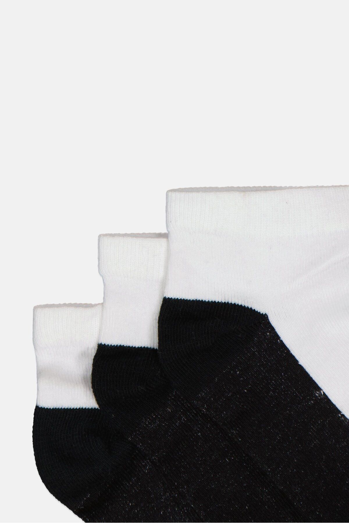 Bebe-Kids Girl 5 Pairs Ribbed Ankle Socks, Multicolor 2