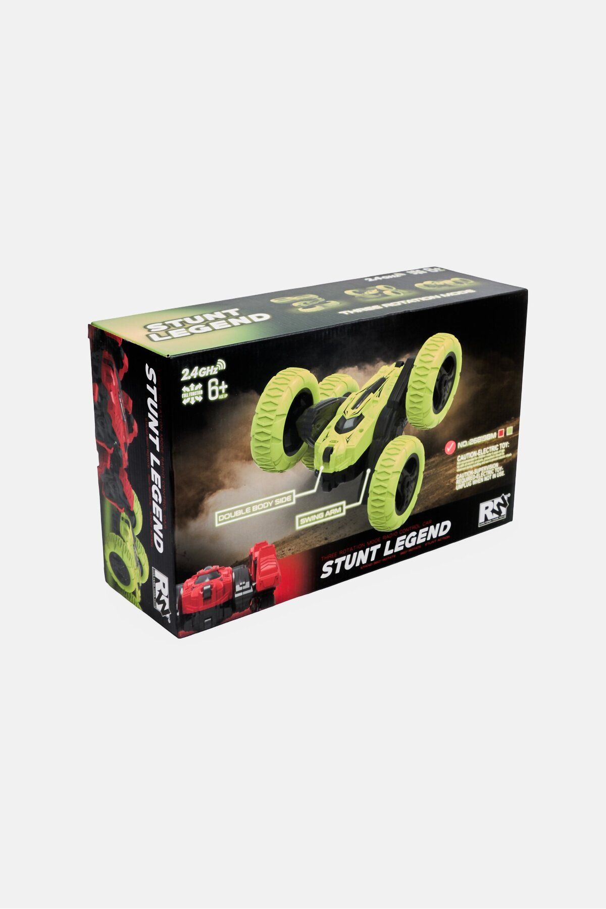 Jian Feng Yuan-Stunt Legend Three Rotation Mode Radio Remote Control Car, Assorted 3