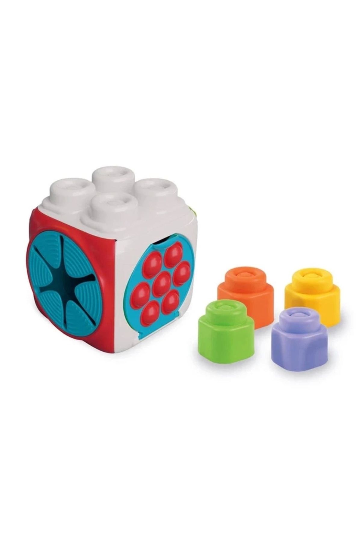 PRATİKOBA-Bfs 17902 Soft Clemmy - Soft Block Sensory Cube 3