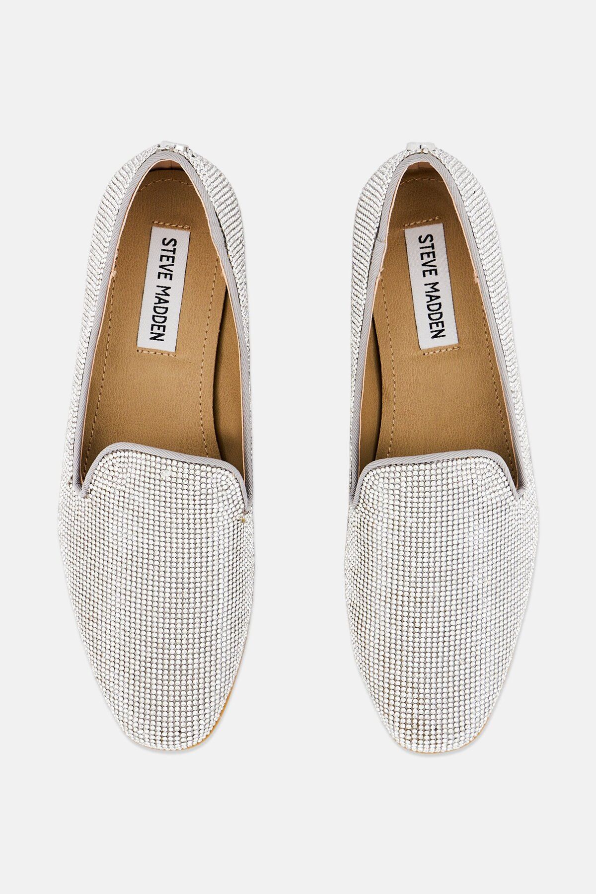 Steve Madden-Women Corral-R Slip On Casual Flats, Silver 3