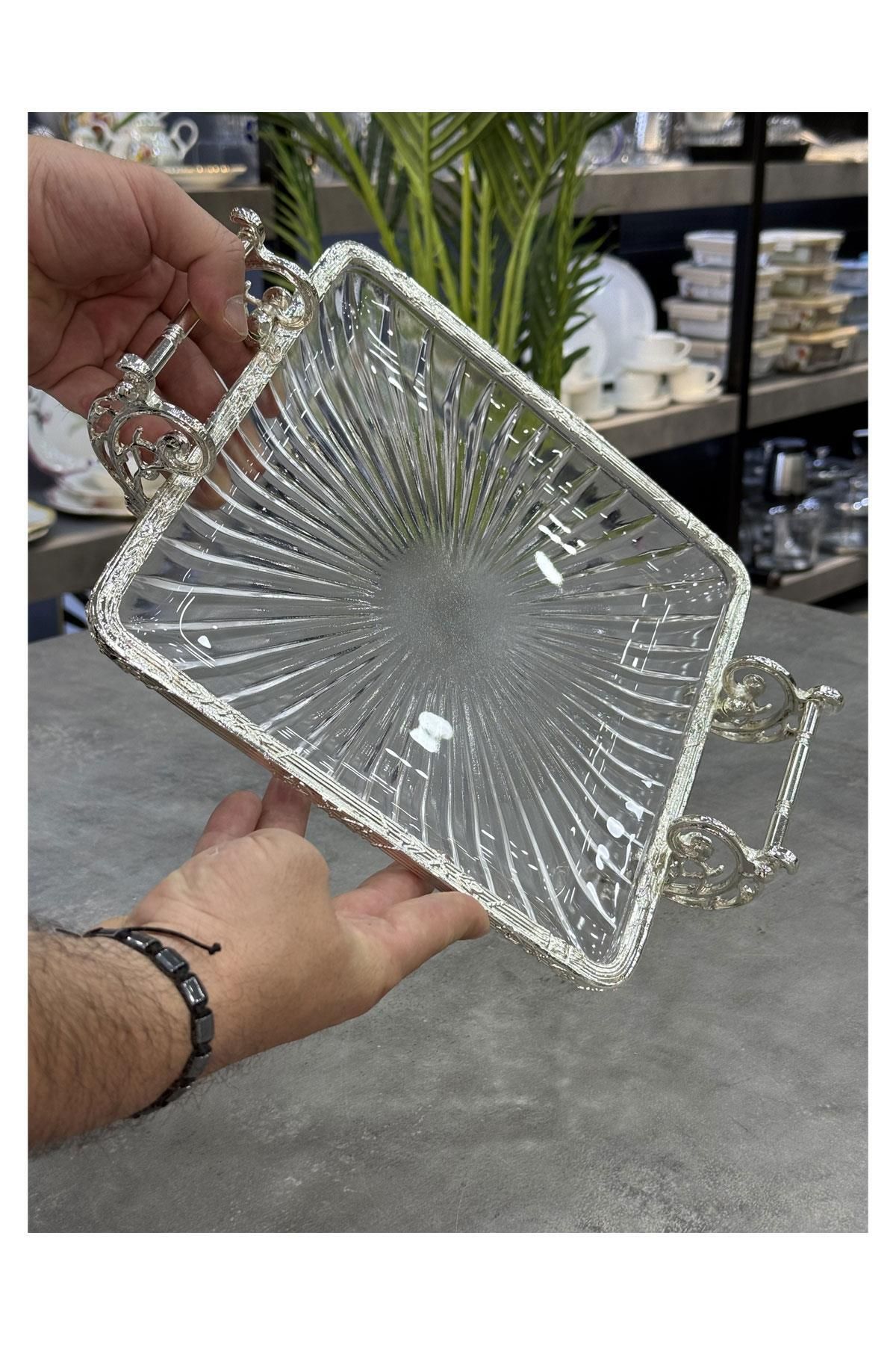 ROY KING-Royking Square Flat Silver 25 cm Service 2