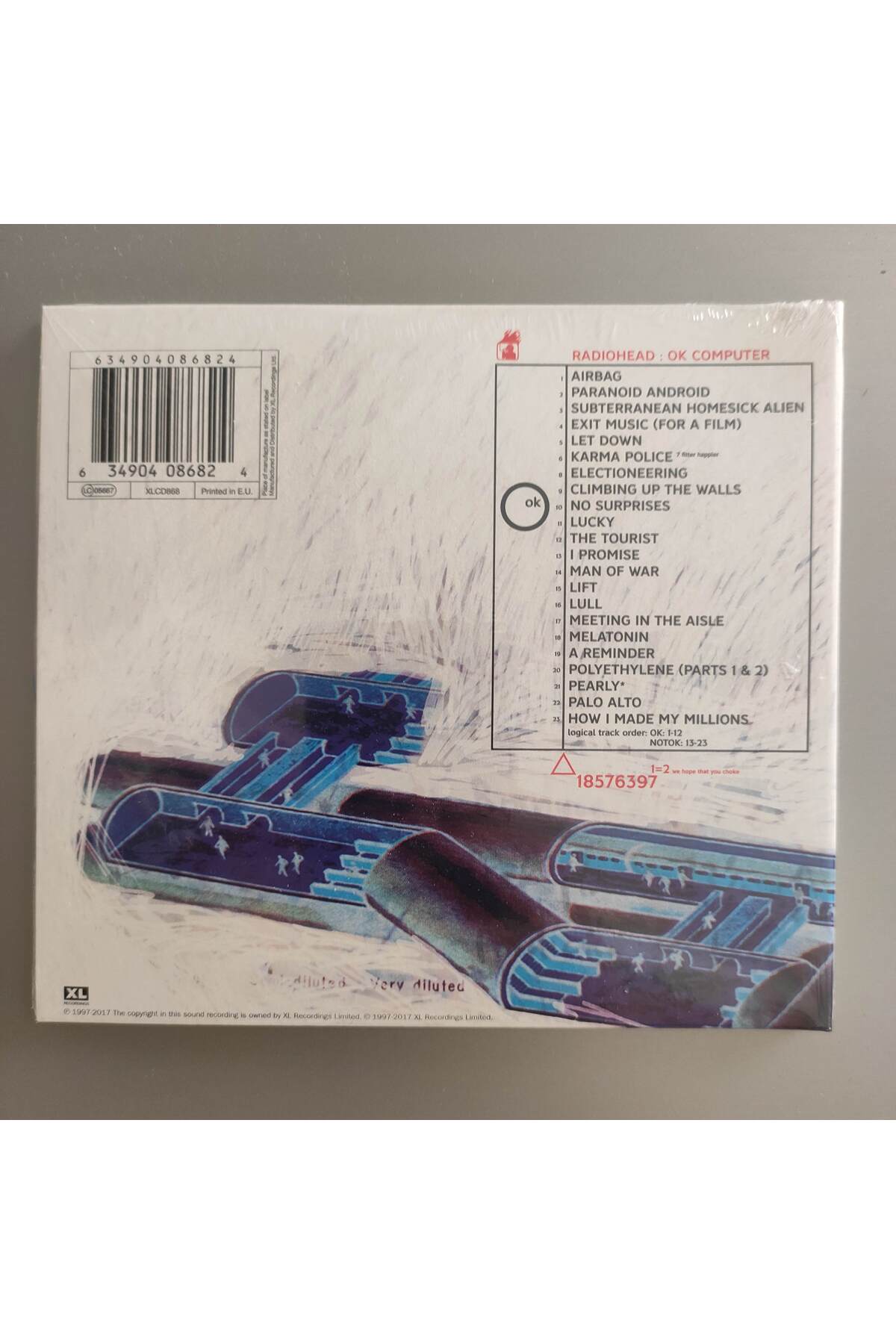 XLRD Radiohead - Ok Computer CD ( 2 CD, Oknotok Versiyon) - Fiyatı