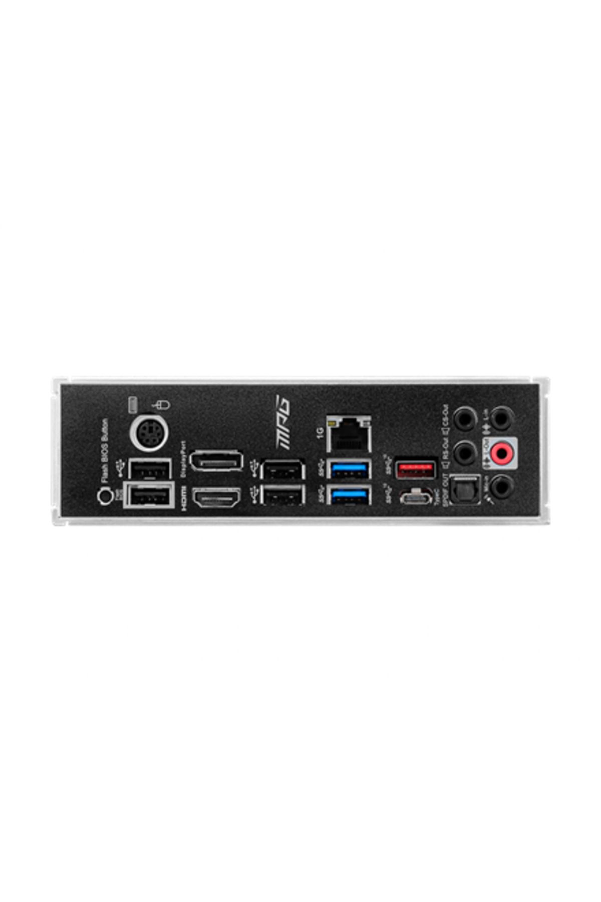ARMSİLVER-MSI | MPG B550 GAMING PLUS | Familie de procesoare AMD | Socket AM4 | DDR4 5