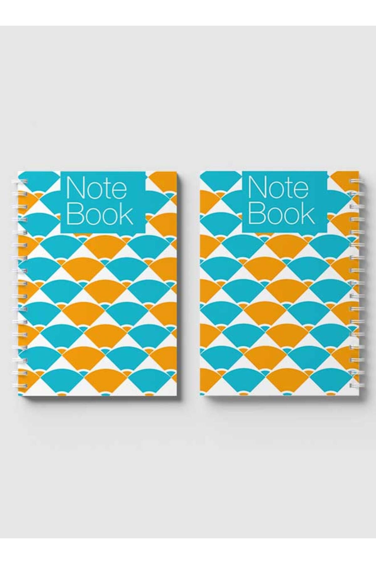 LOWHA-Spiral Notebook with Front and Back Hard Covers Featuring Seamless Design 4