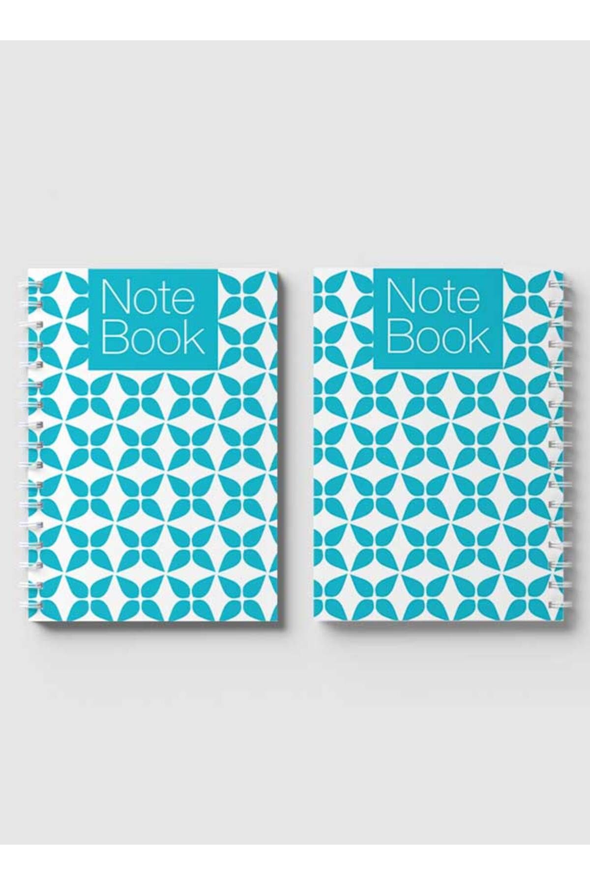 LOWHA-Spiral Notebook with Front and Back Hard Covers Featuring Seamless Design 4