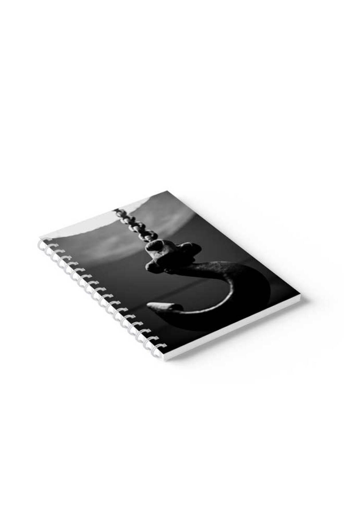 LOWHA-Spiral Notebook with Front and Back Hard Covers Featuring Hook Design 2