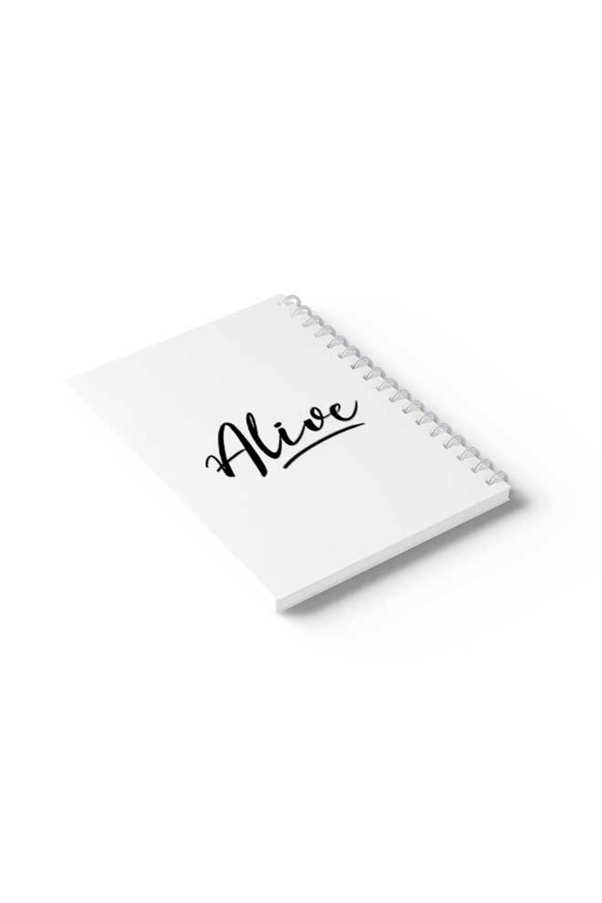 LOWHA-Spiral Notebook with Front and Back Hard Covers Featuring Alive Design 6