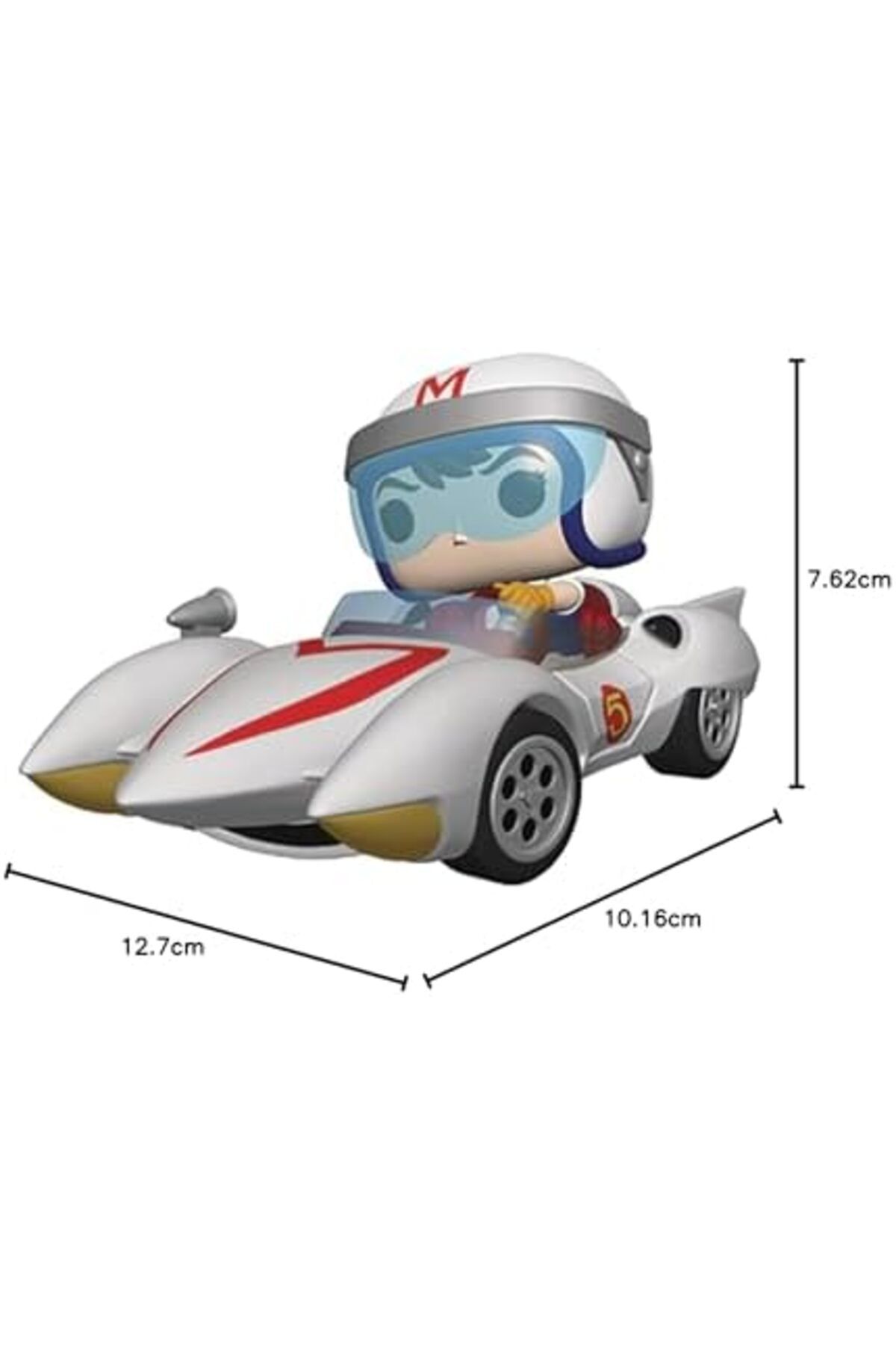 Funko Pop-Ride: Speed Racer Speed W/Mach 5, Action Figure 45098, Multi-Colour 3