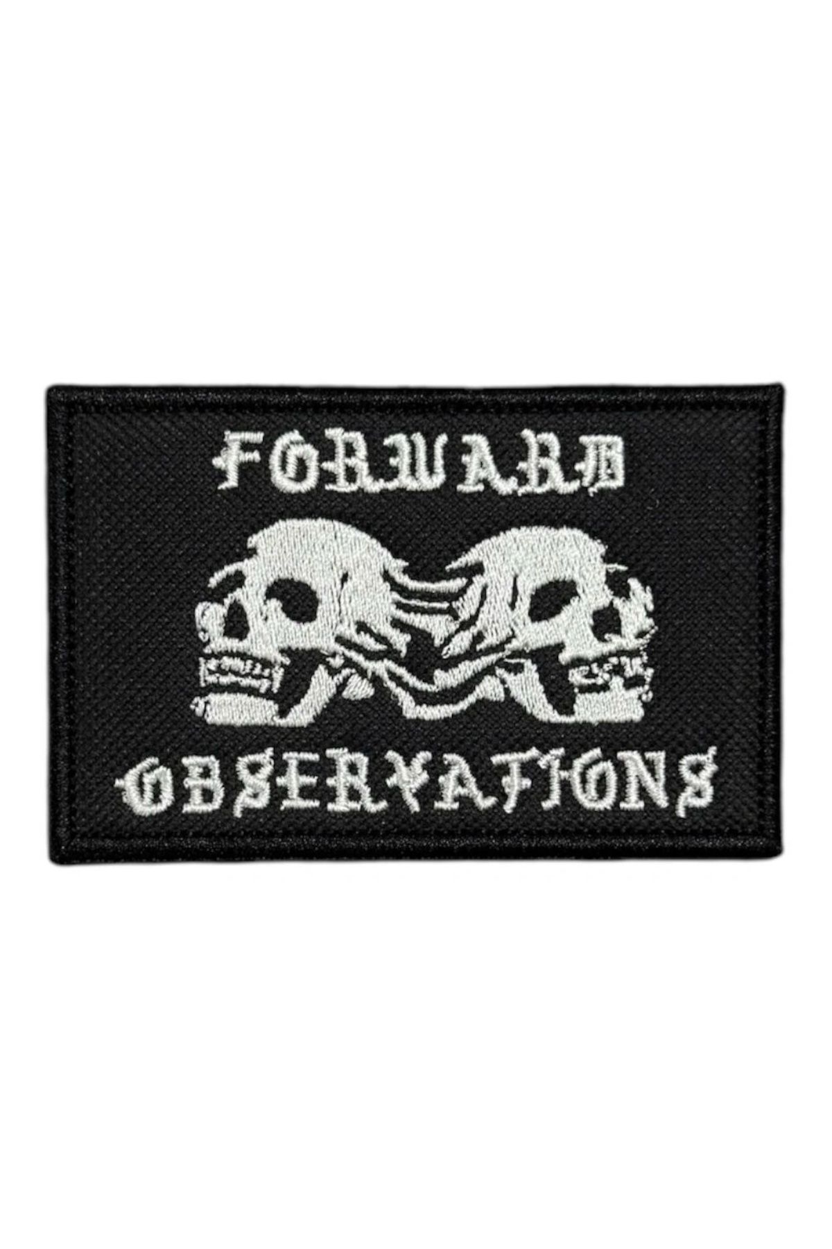 Ex Patch-Patch broderie Kuru Kafa Forward Observations - 9x6 cm 1
