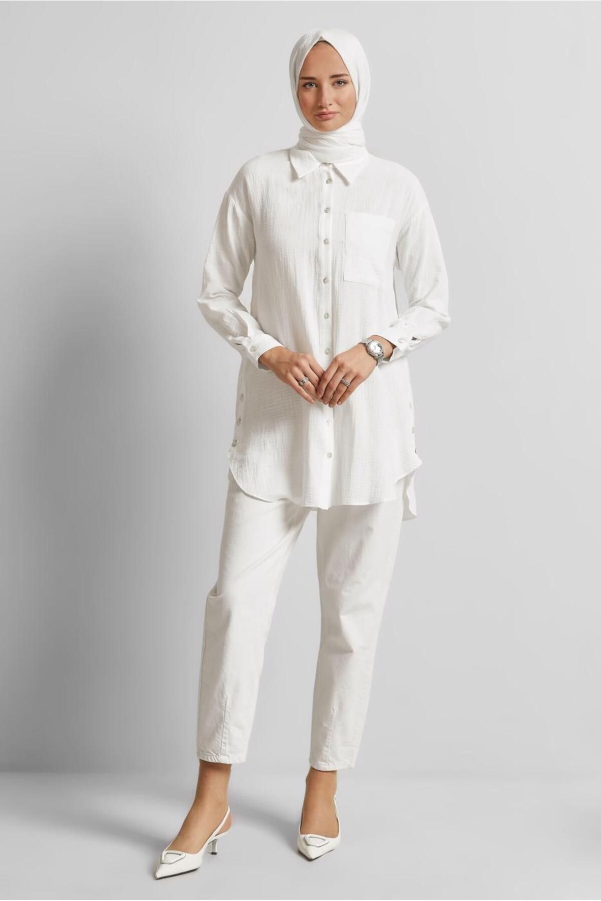 Alvina-Cotton Muslin Tunic 45654 2