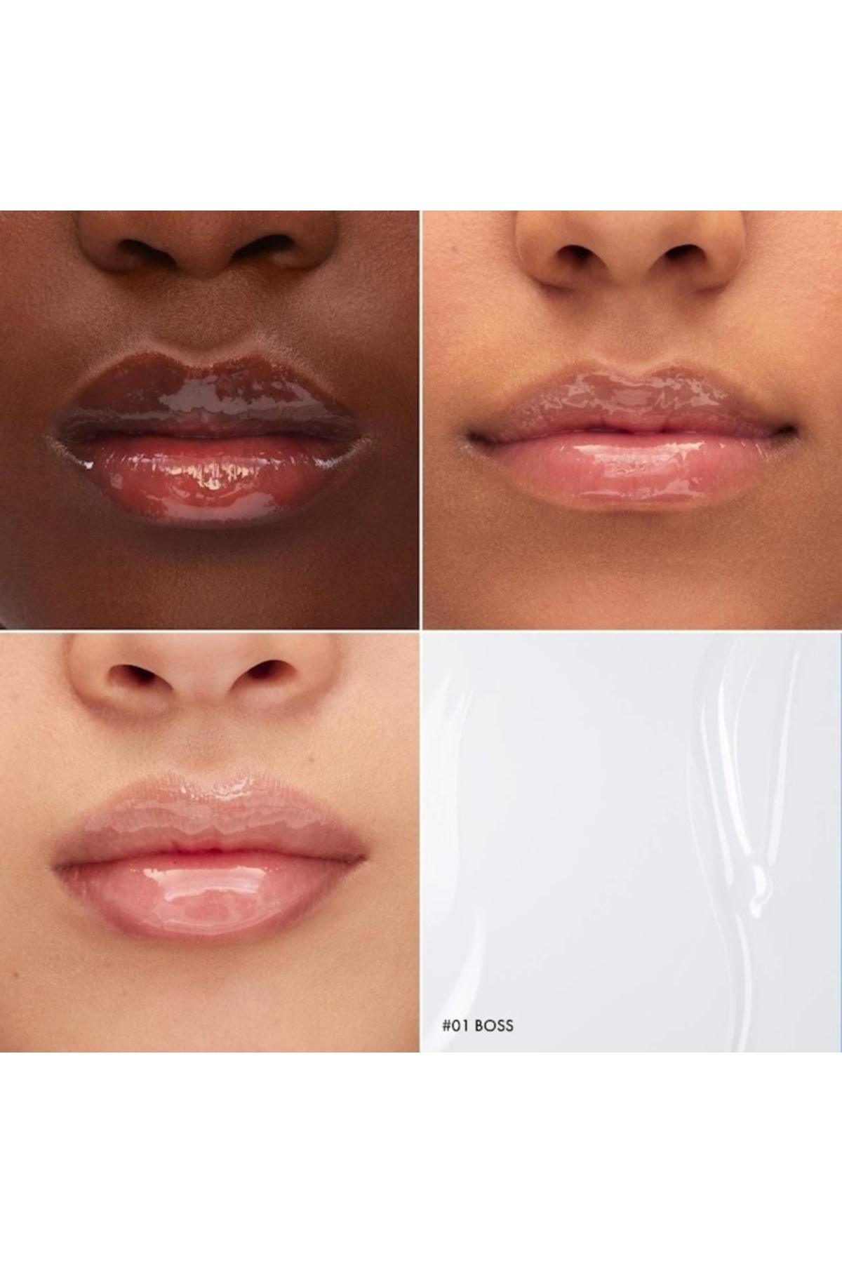 SEPHORA COLLECTION-- Glossed Lip Gloss 01 Boss – Pure Effect, High-Shine Transparent Lip Gloss 5ml 2