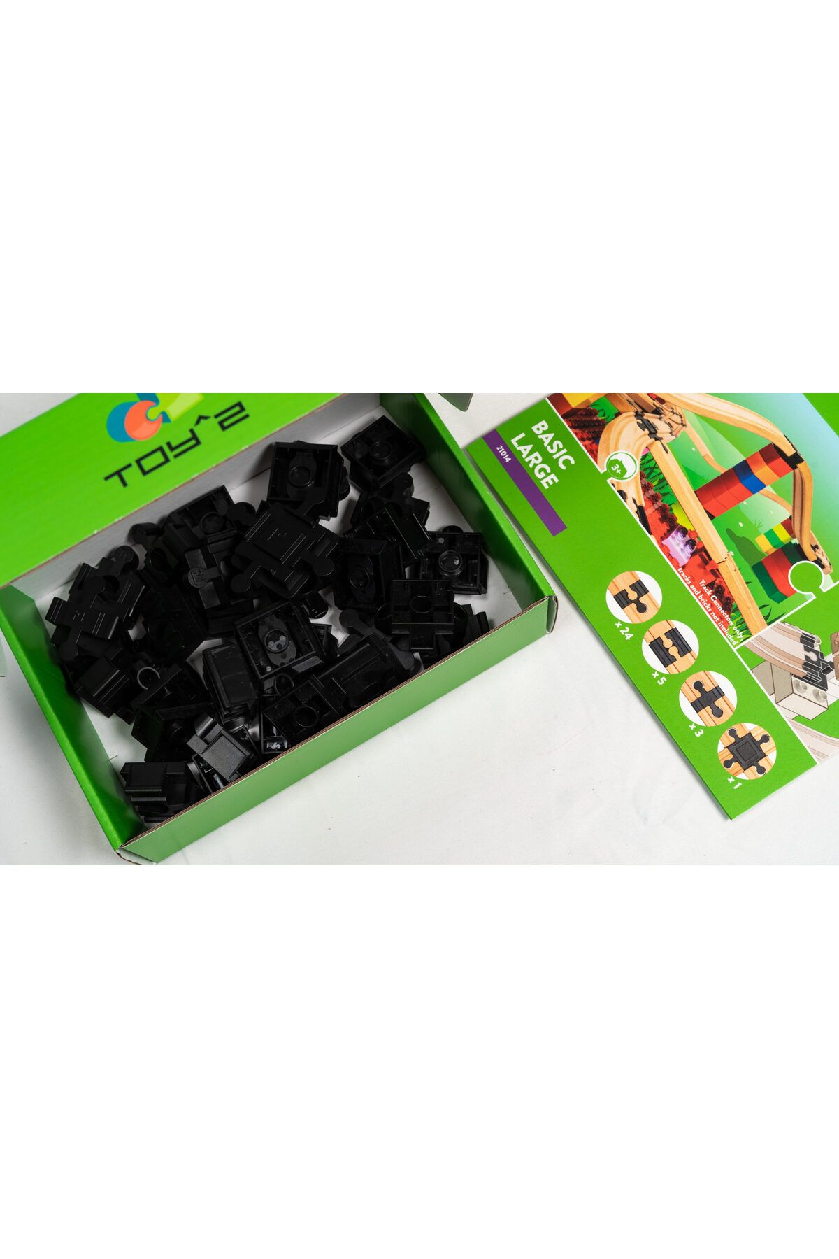 TOY2-Large intersection connector set 4