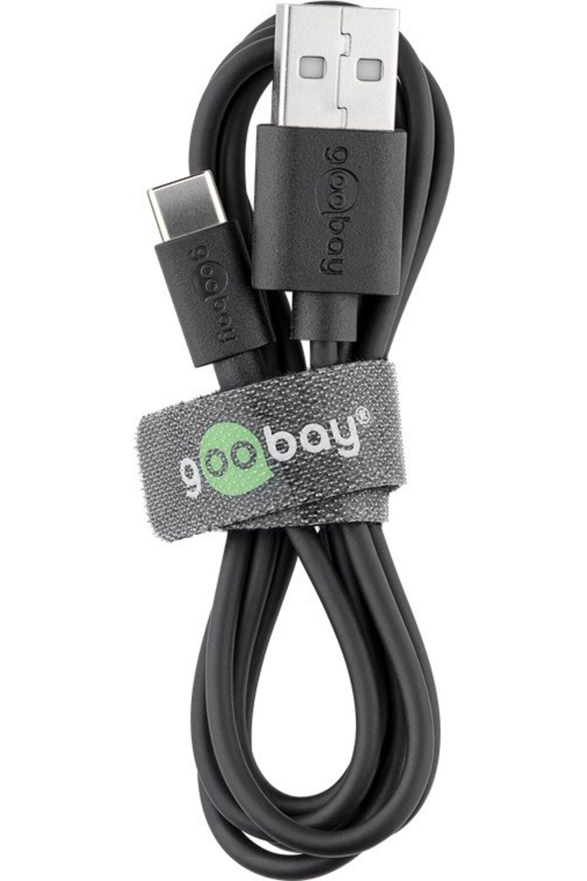 goobay-| Cablu USB-C | Masculă | USB Tip-A cu 4 pini | Masculă | USB-C cu 24 de pini | Negru | 3 m 6