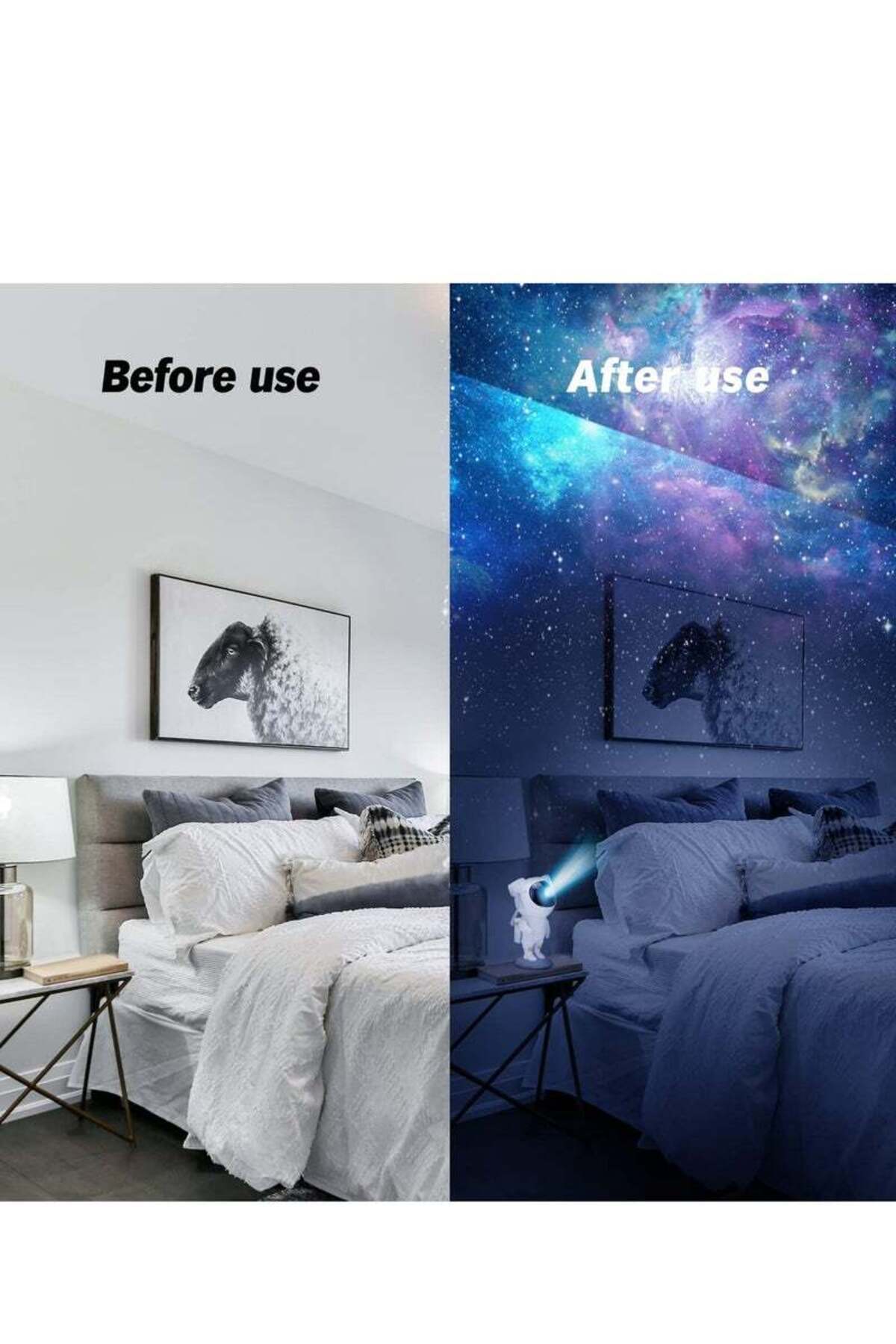 COOYA-Galaxy Star Projector,Remote Control Night Light with Timer,for Bedroom Party Game Room 5