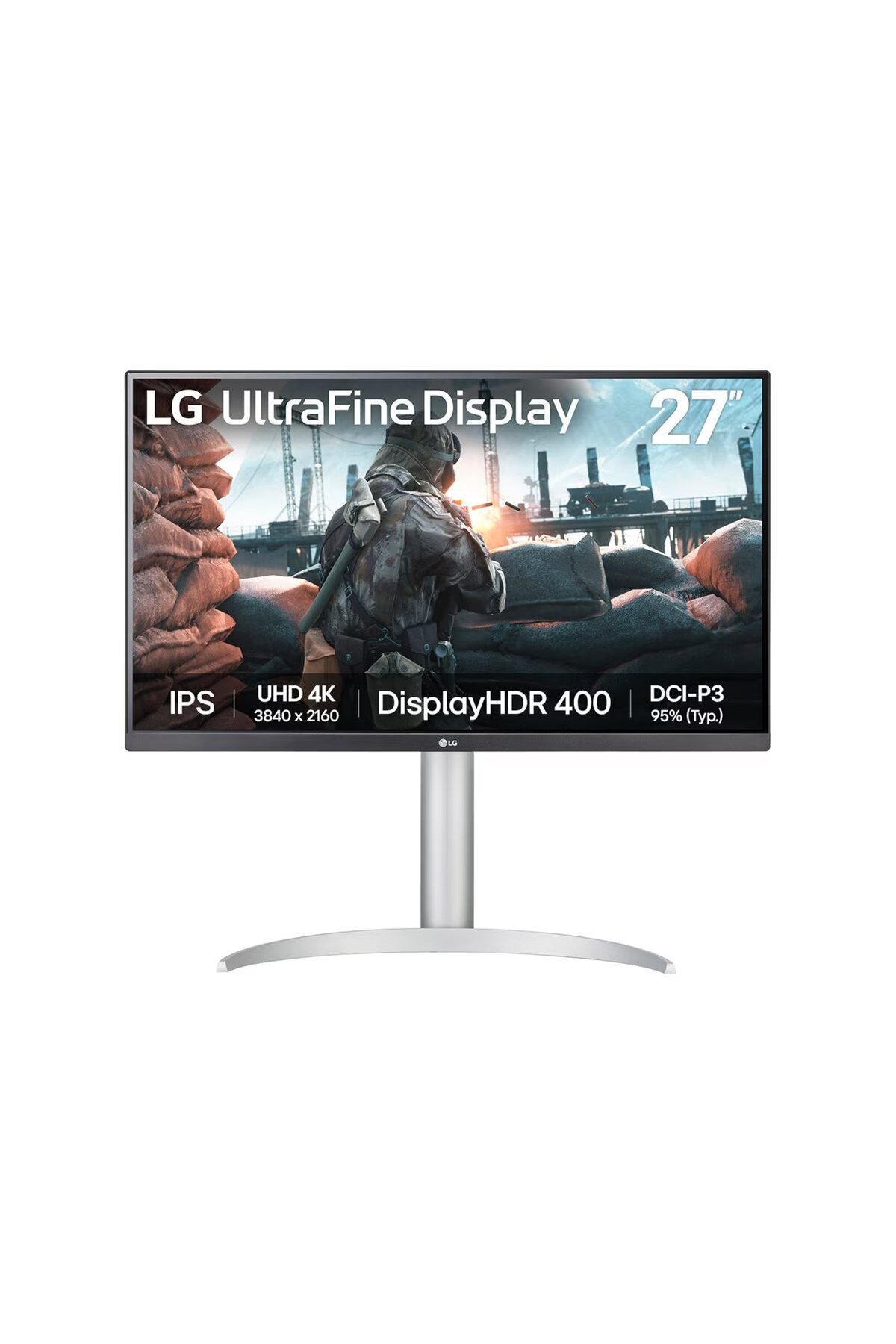 3D FORMED FACE HELGA-LG 27UP650K-W | 27 " | IPS | UHD | 16:9 | 60 Hz | 5 ms | 3840 x 2160 pixels | 400 cd/m² 9