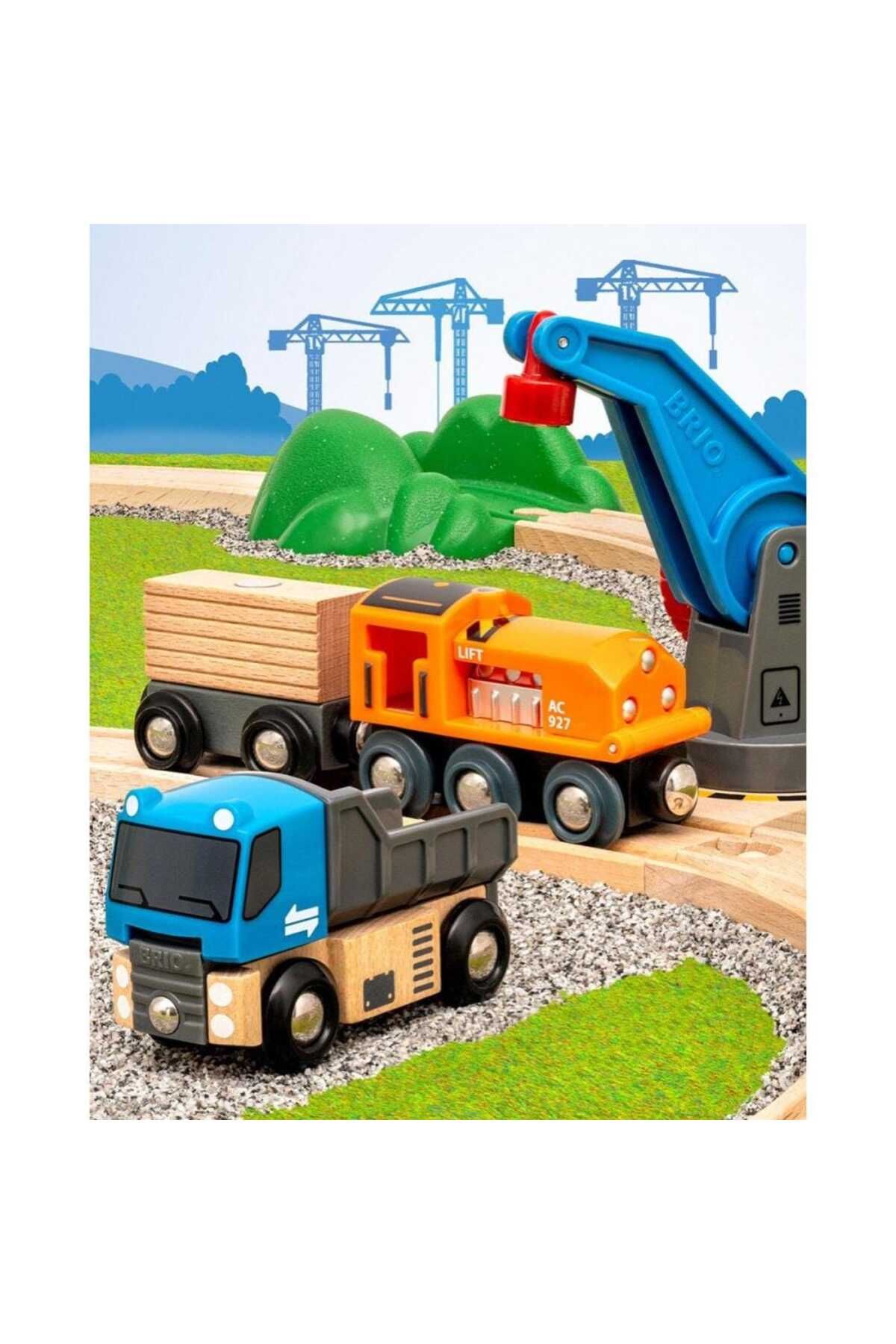 BRIO-Train set starter with cargo loading 8