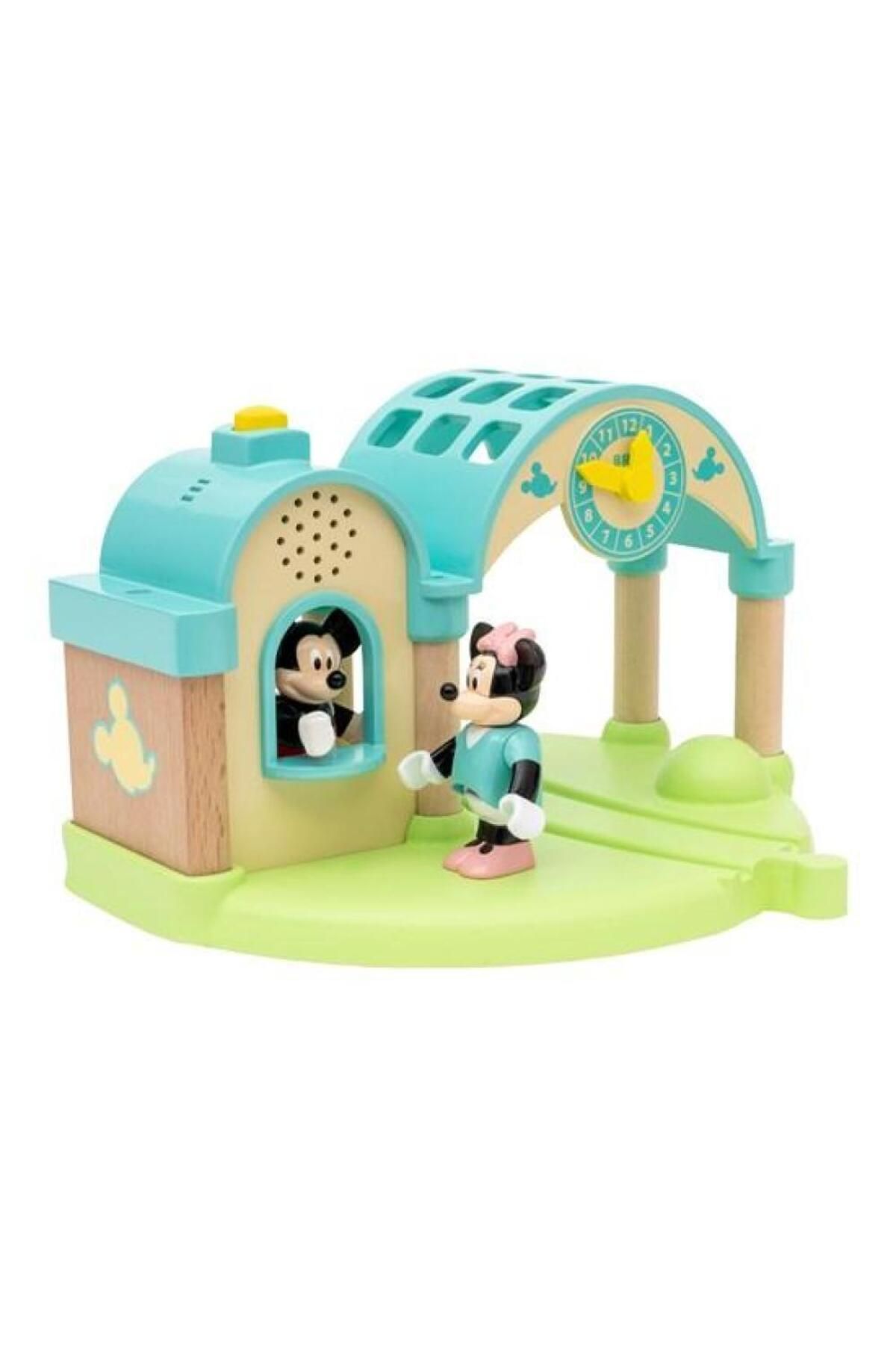 BRIO-Mickey Mouse train station with recording and playback 4