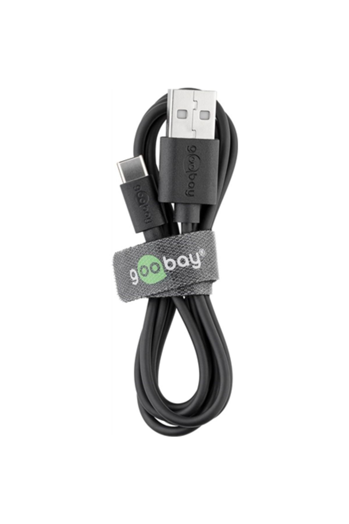 goobay-| Cablu USB-C | Masculă | USB Tip-A cu 4 pini | Masculă | USB-C cu 24 de pini | Negru | 3 m 3